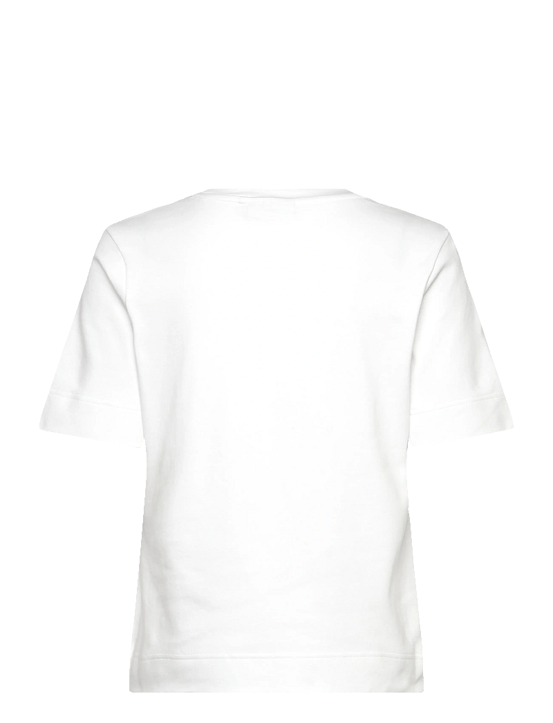 Copenhagen Muse - CMMUSE-TEE - t-shirts - bright white w. black - 1