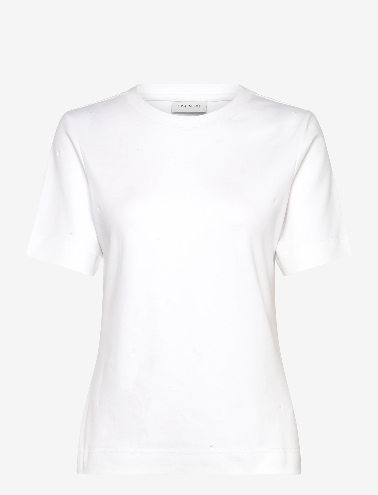 Copenhagen Muse - CMMUSE-TEE - t-shirts - bright white - 1