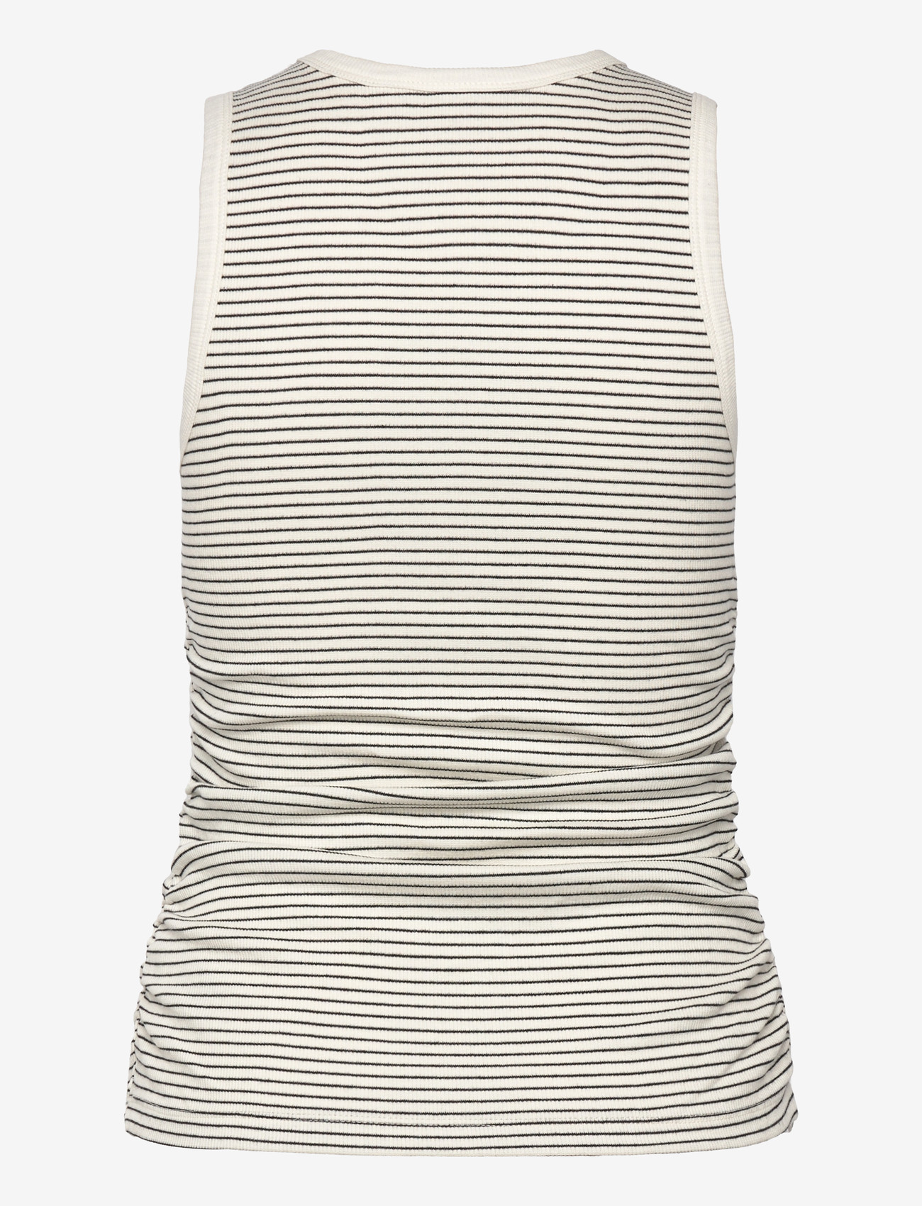 Copenhagen Muse - CMSIV-TOP - sleeveless tops - jet stream w. black - 1