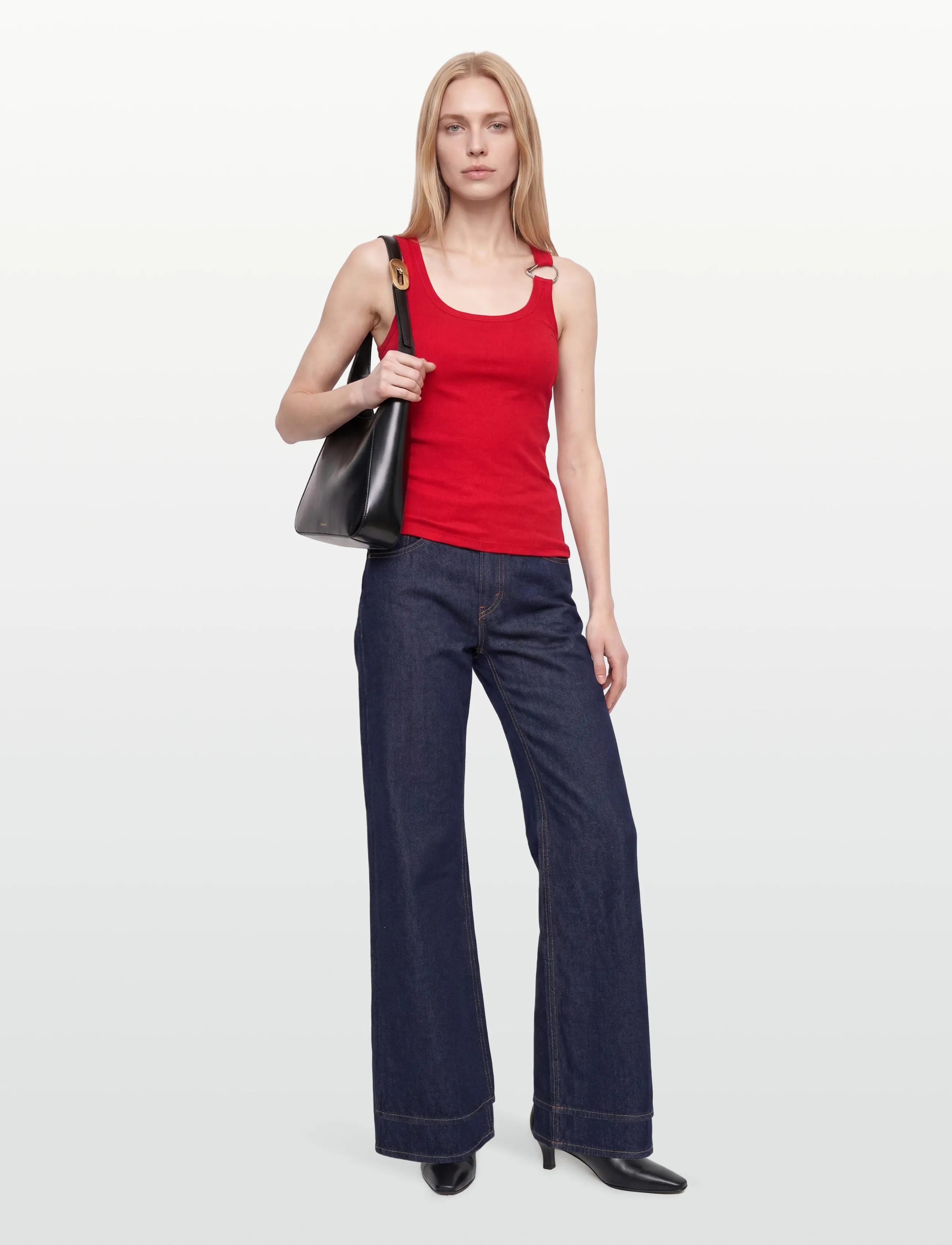 Copenhagen Muse CMSIV-TOP - T-shirts & Toppar - GOJI BERRY / red