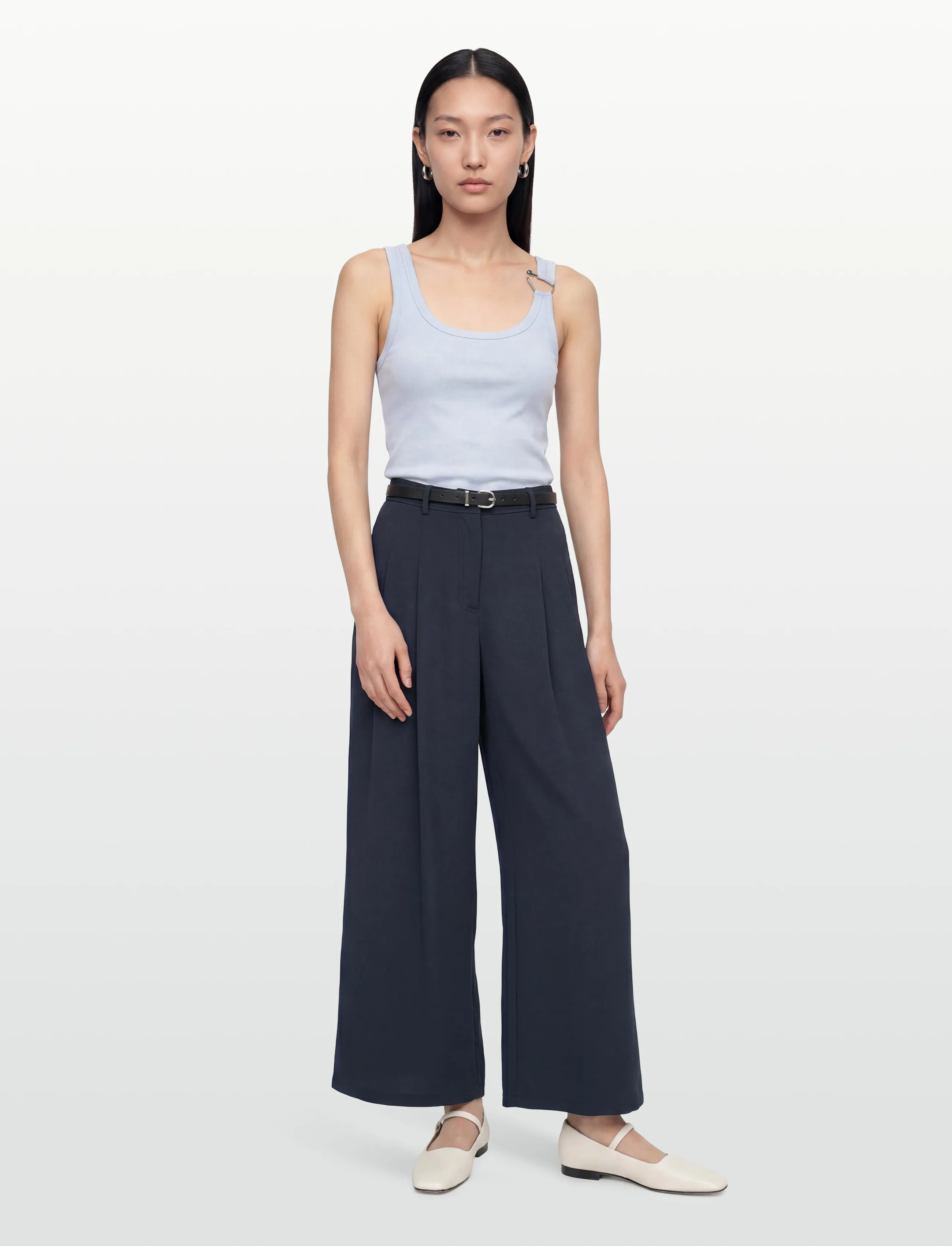 Copenhagen Muse - CMSIV-TOP - linnen - heather - 0