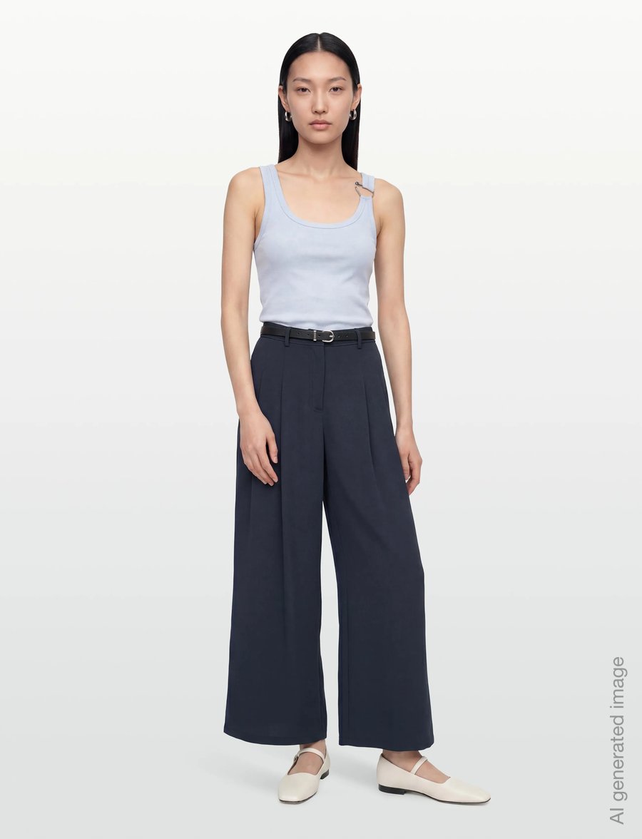 Copenhagen Muse - CMSIV-TOP - linnen - heather - 0