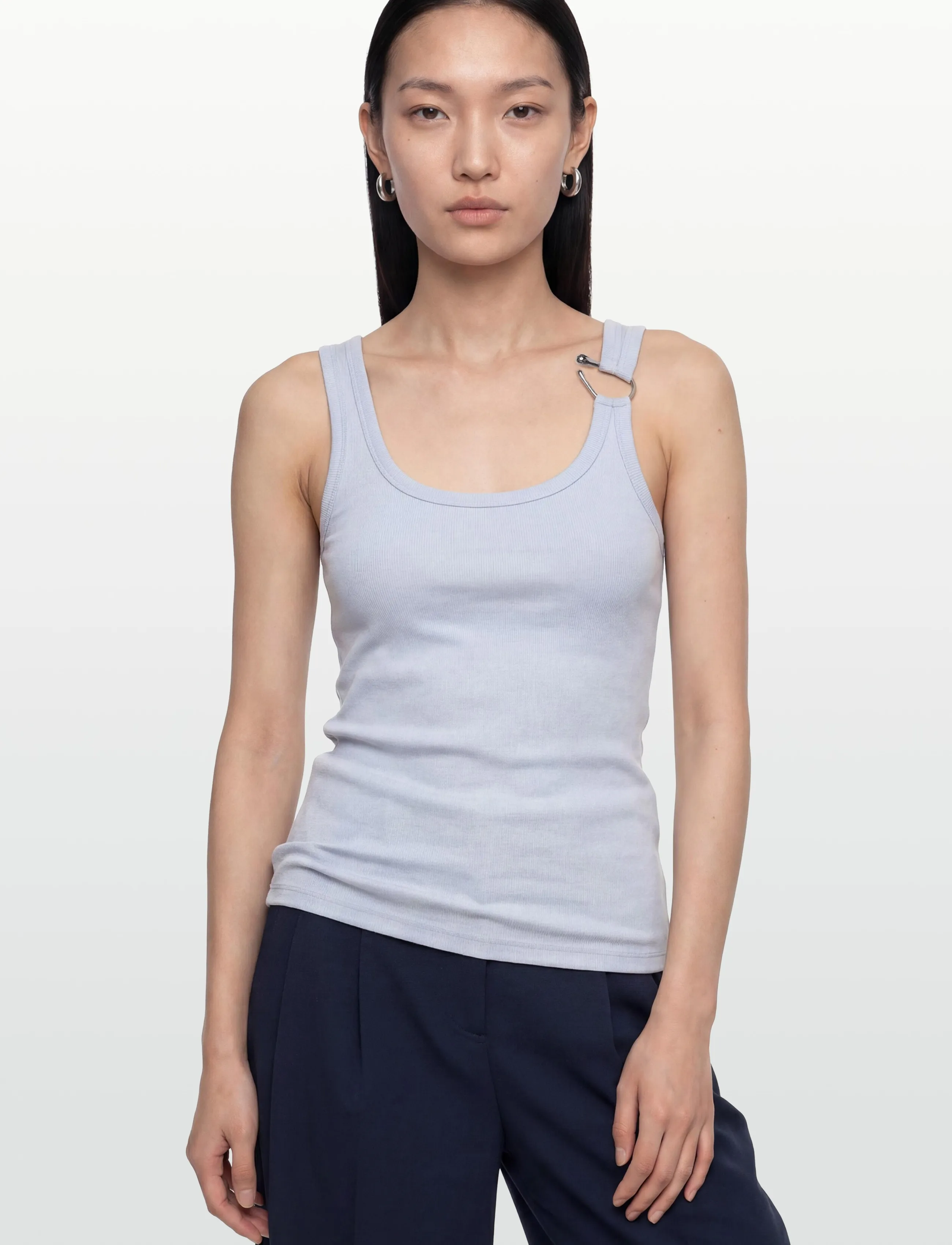 Copenhagen Muse - CMSIV-TOP - linnen - heather - 3