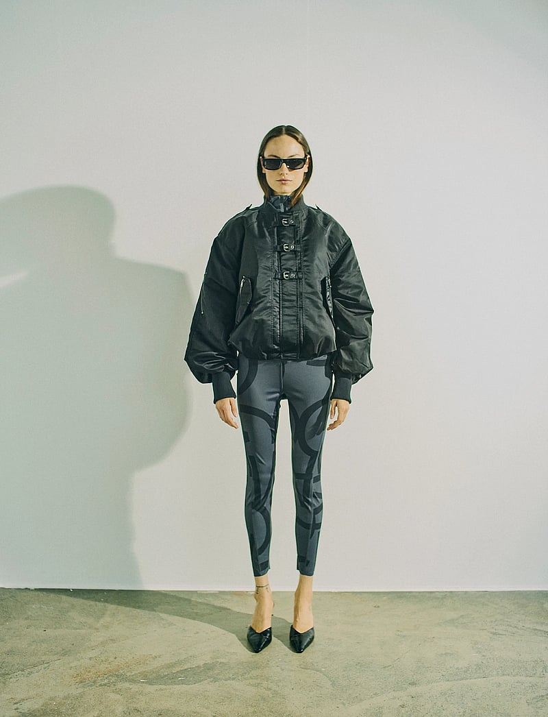 Copenhagen Muse - CMBOMBER-JACKET - frühlingsjacken - black - 3