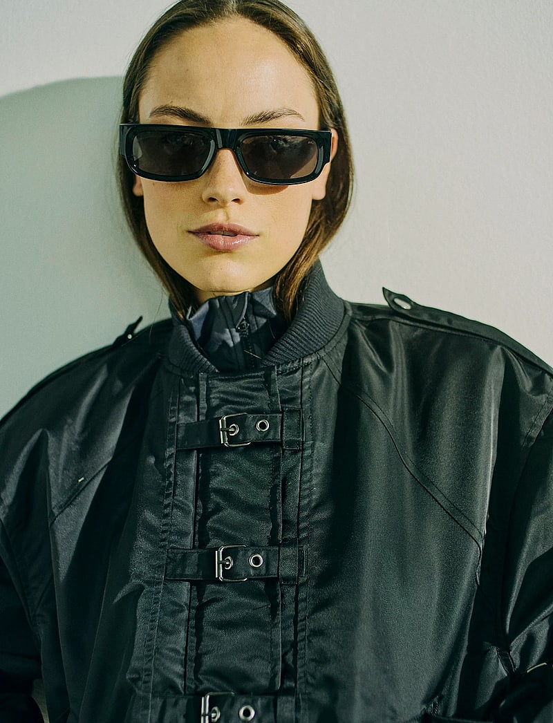 Copenhagen Muse - CMBOMBER-JACKET - frühlingsjacken - black - 4