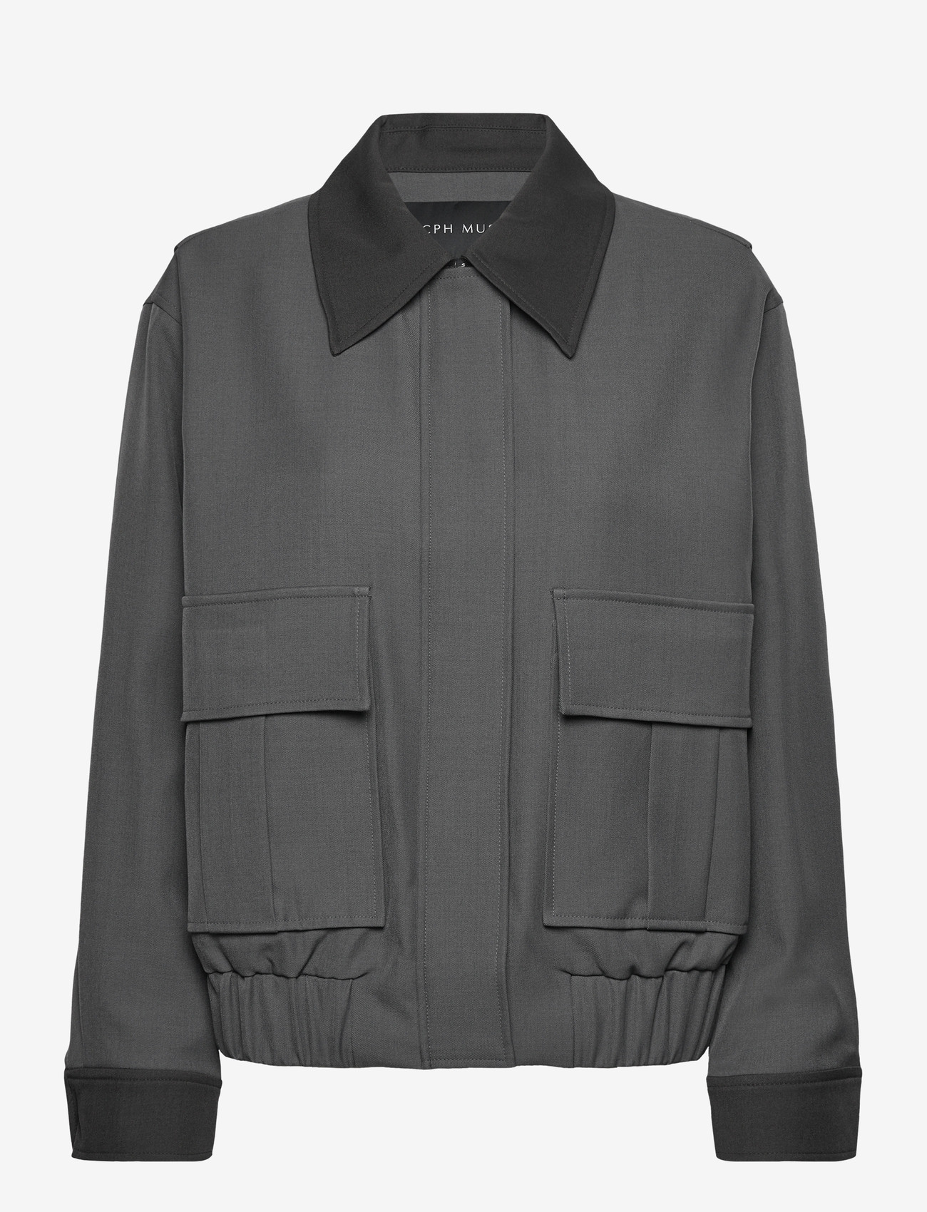 Copenhagen Muse - CMBONNIE-JACKET - frühlingsjacken - dark grey melange - 1