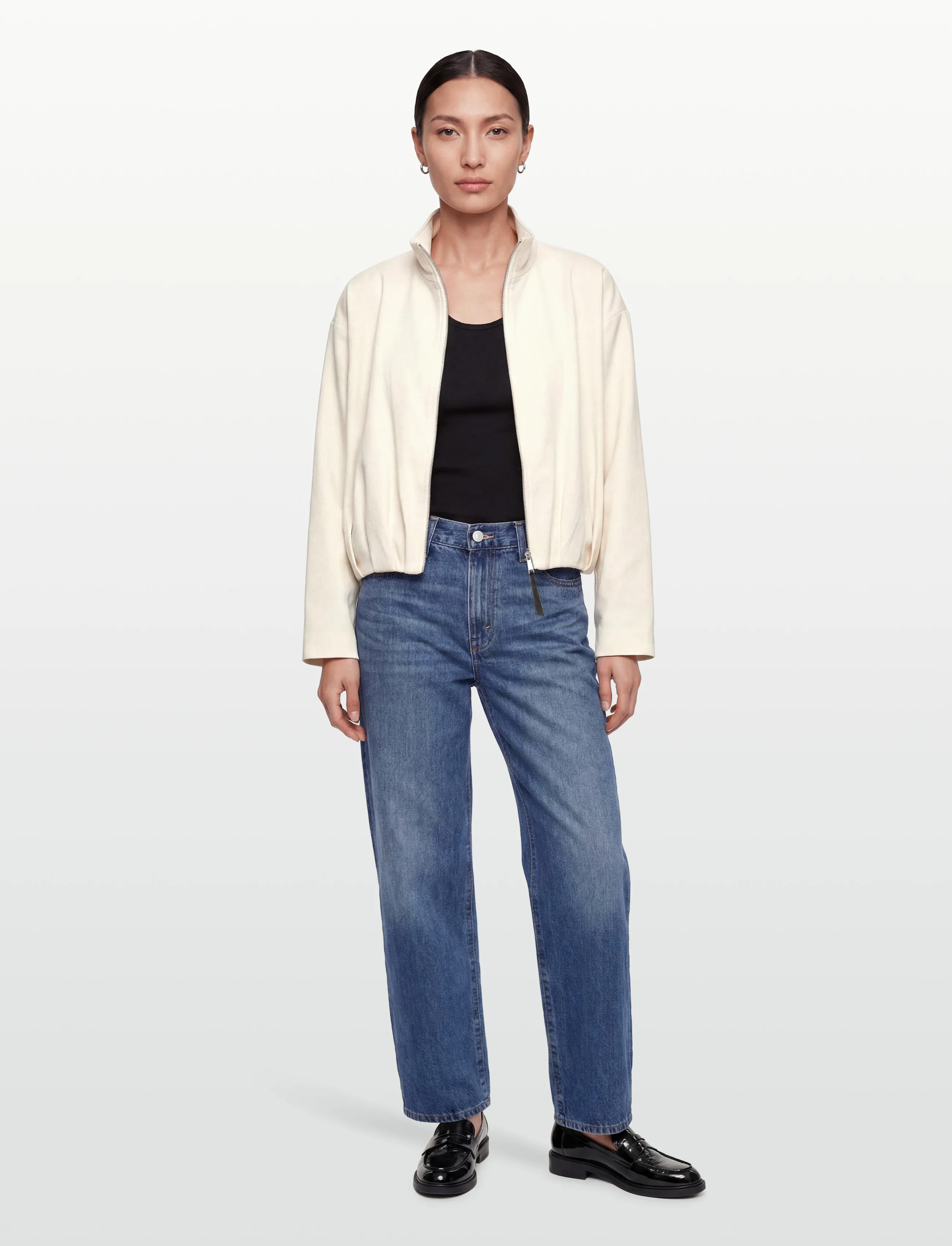 Copenhagen Muse CMTAILOR-JACKET - Jackets & Coats - JET STREAM / cream