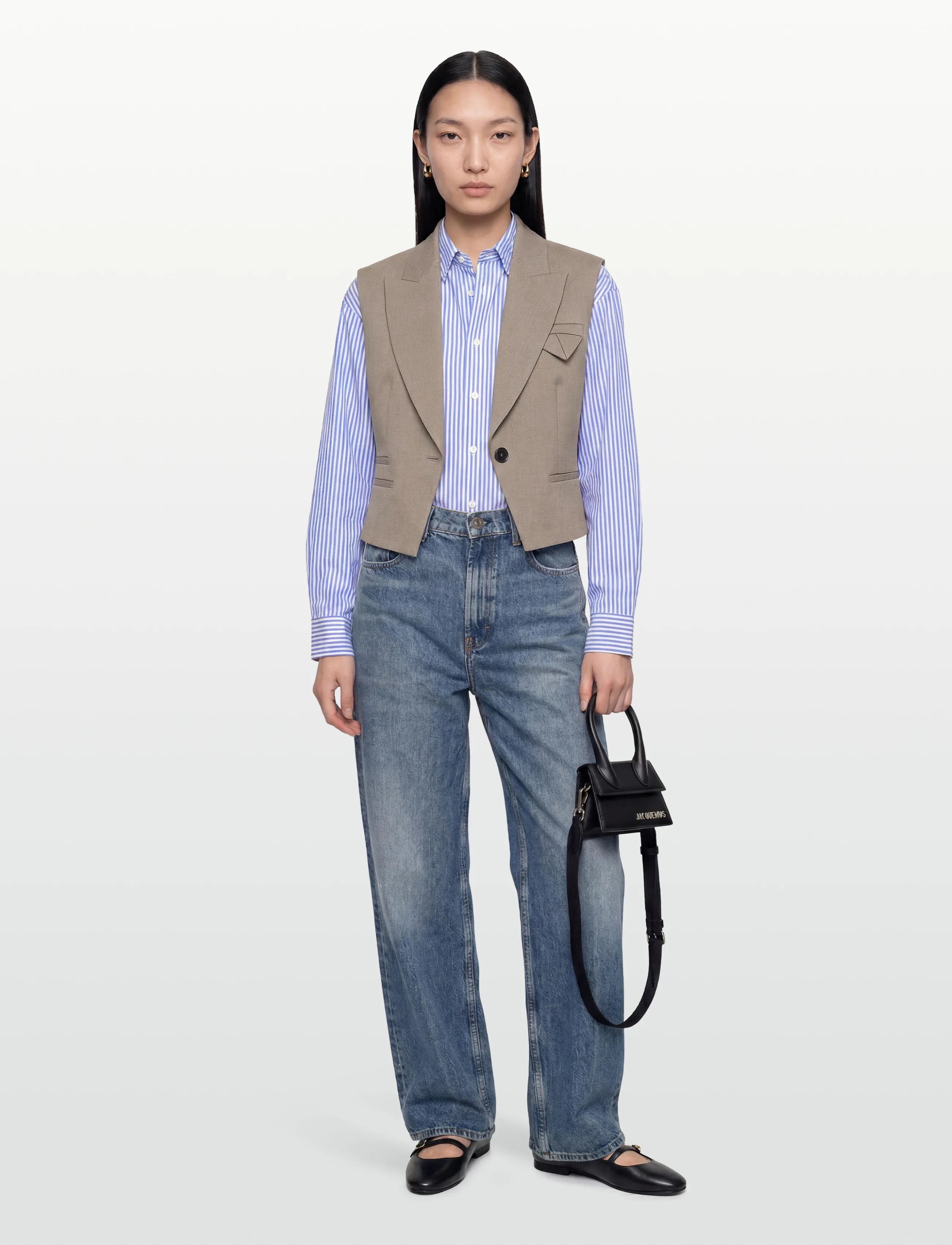 Copenhagen Muse - CMTAILOR-WAISTCOAT - westen - winter twig melange - 0
