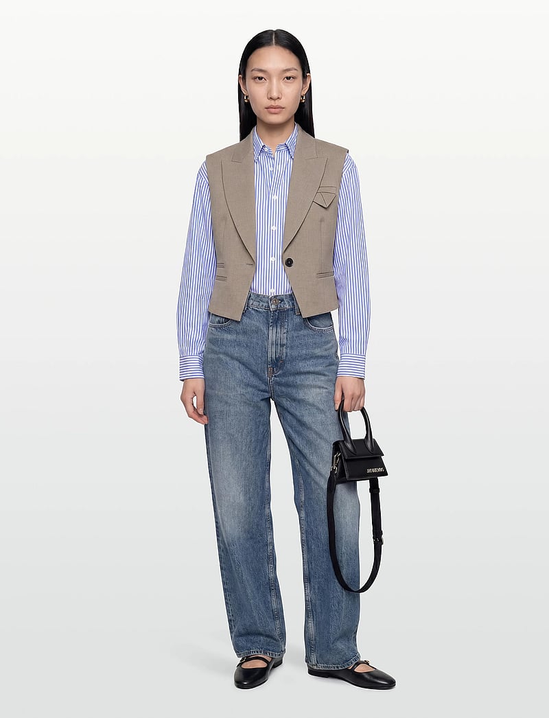 Copenhagen Muse - CMTAILOR-WAISTCOAT - veste - winter twig melange - 0