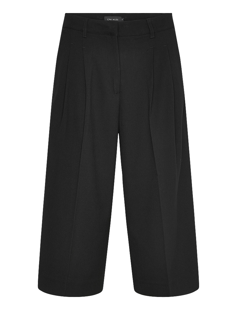 Copenhagen Muse - CMTAILOR-PANTS - culotte püksid - black - 0