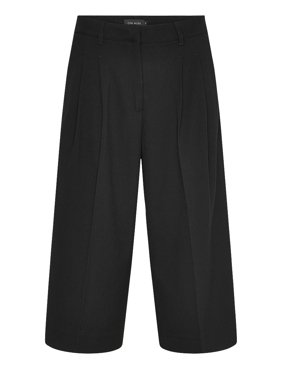 Copenhagen Muse - CMTAILOR-PANTS - culottes - black - 1