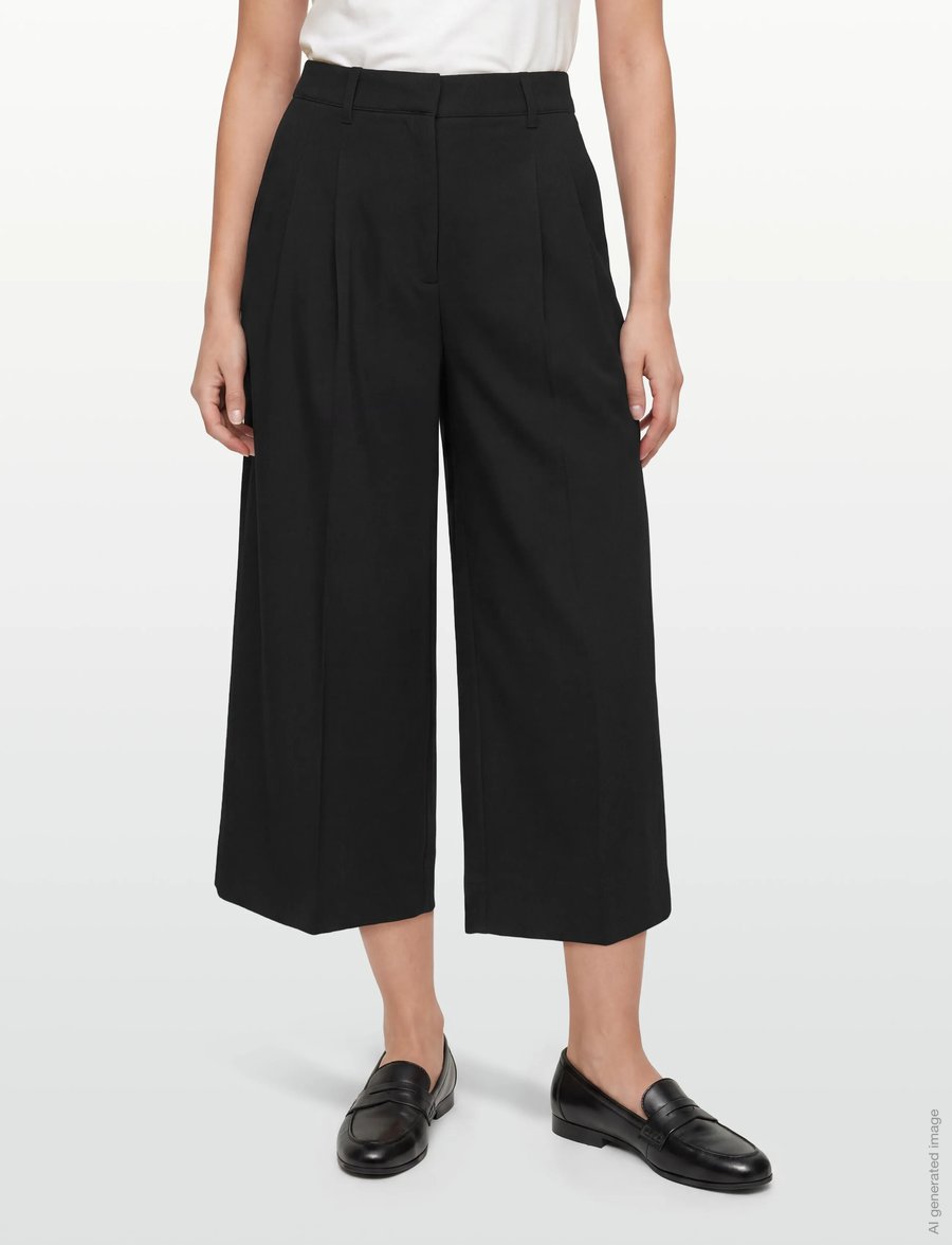 Copenhagen Muse - CMTAILOR-PANTS - culottes - black - 3