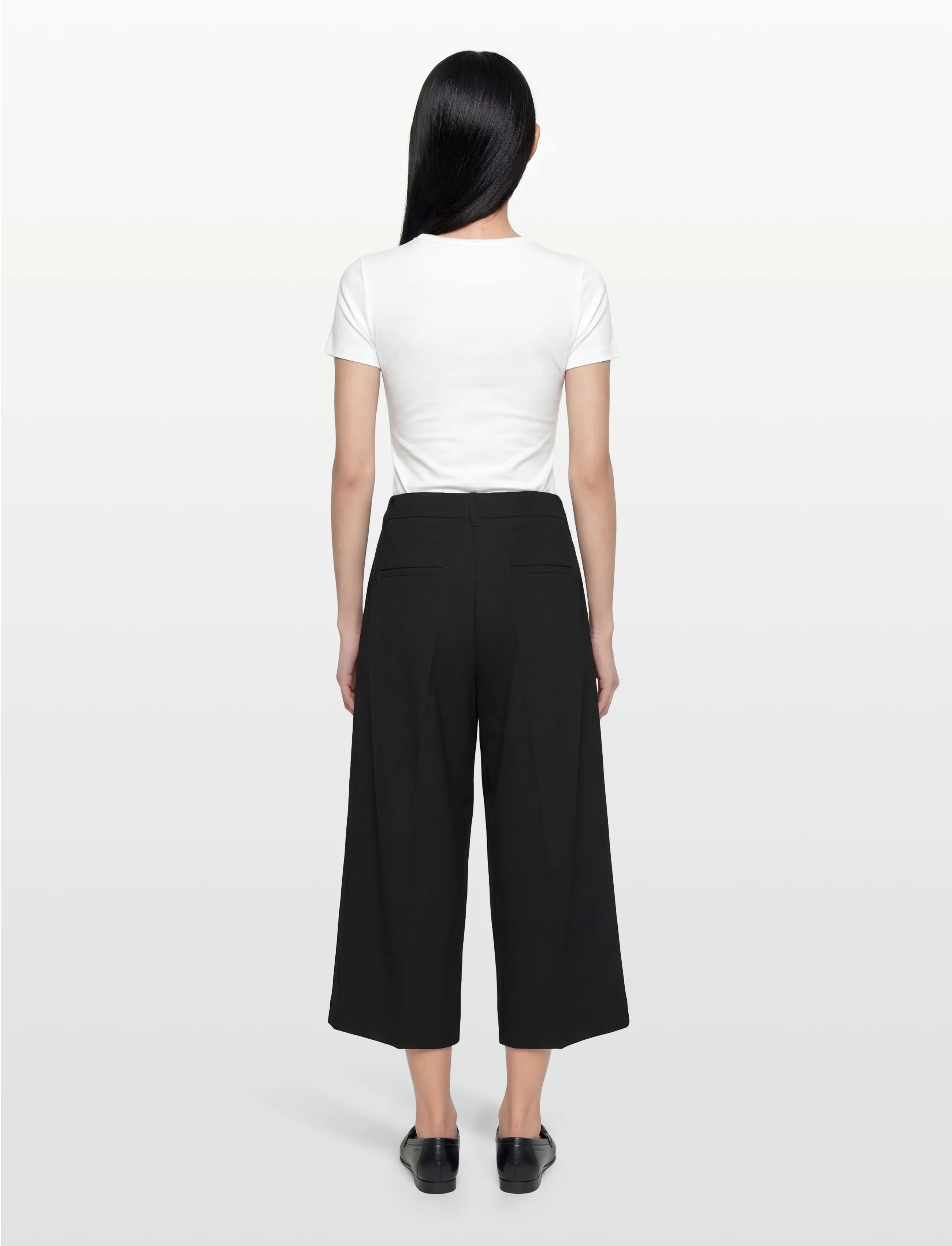 Copenhagen Muse - CMTAILOR-PANTS - culottes - black - 4