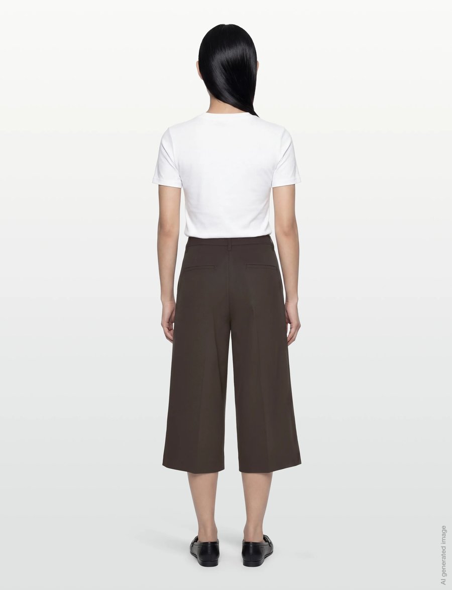 Copenhagen Muse - CMTAILOR-PANTS - culottes - mulch - 4
