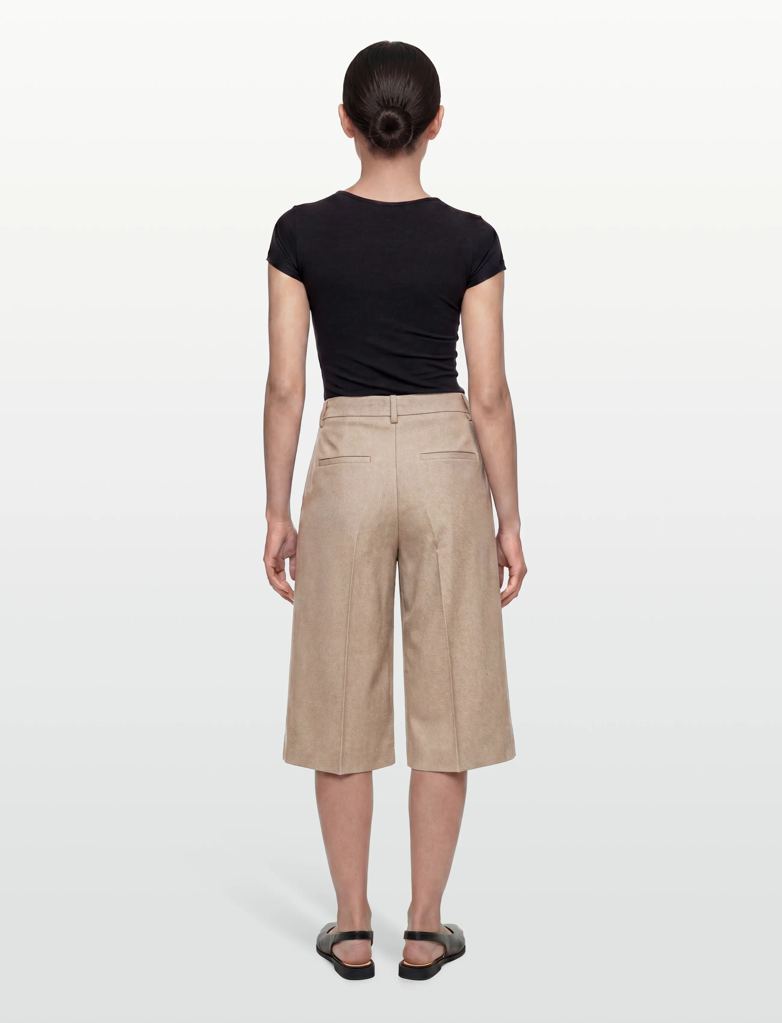 Copenhagen Muse - CMTAILOR-PANTS - culottes - winter twig melange - 4