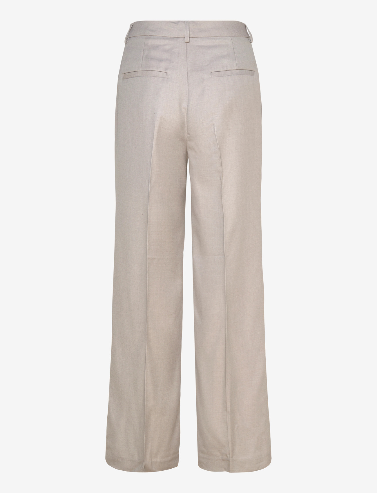 Copenhagen Muse - CMTENNA-PANTS - straight leg trousers - light grey melange - 1