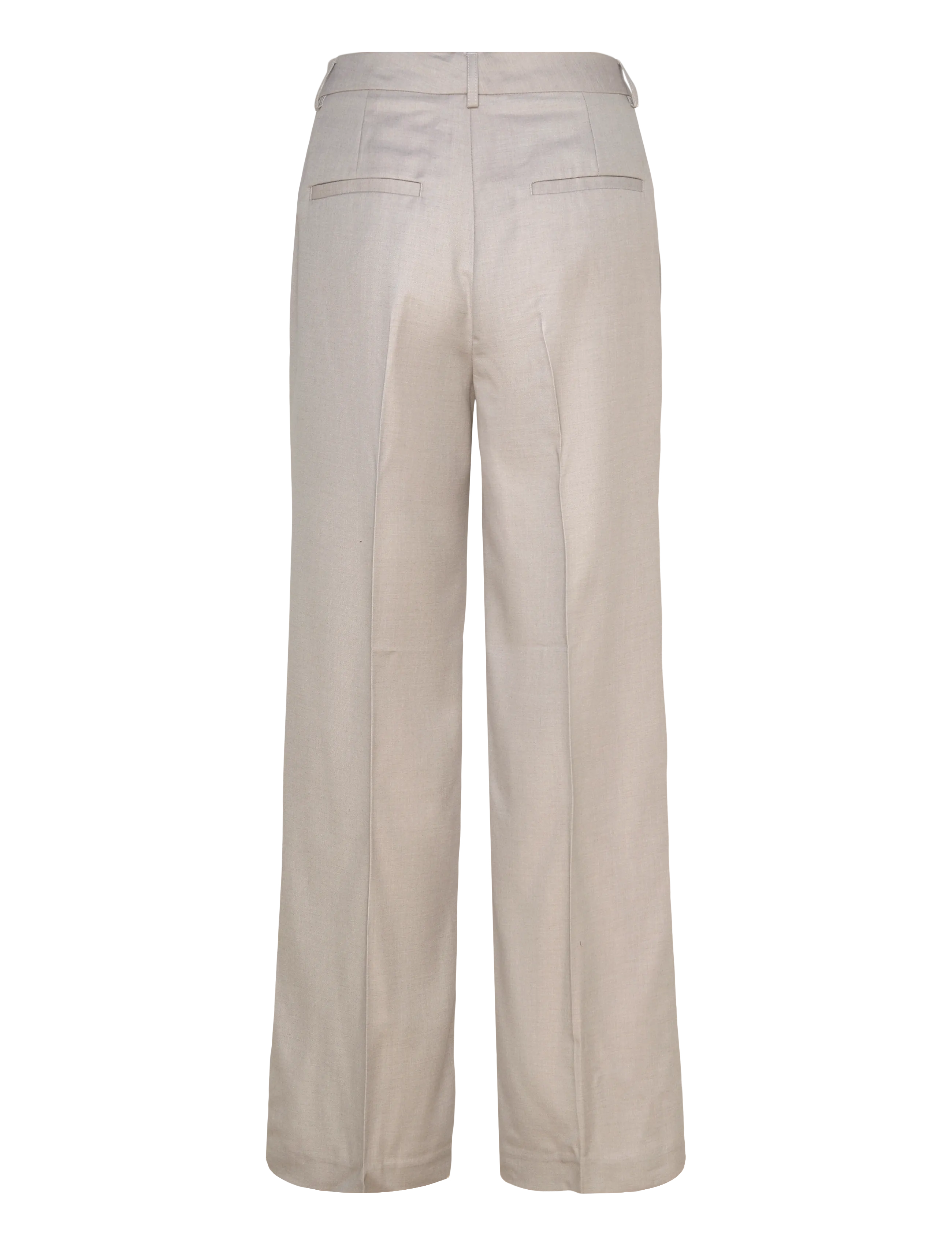 Copenhagen Muse - CMTENNA-PANTS - bukser med lige ben - light grey melange - 1