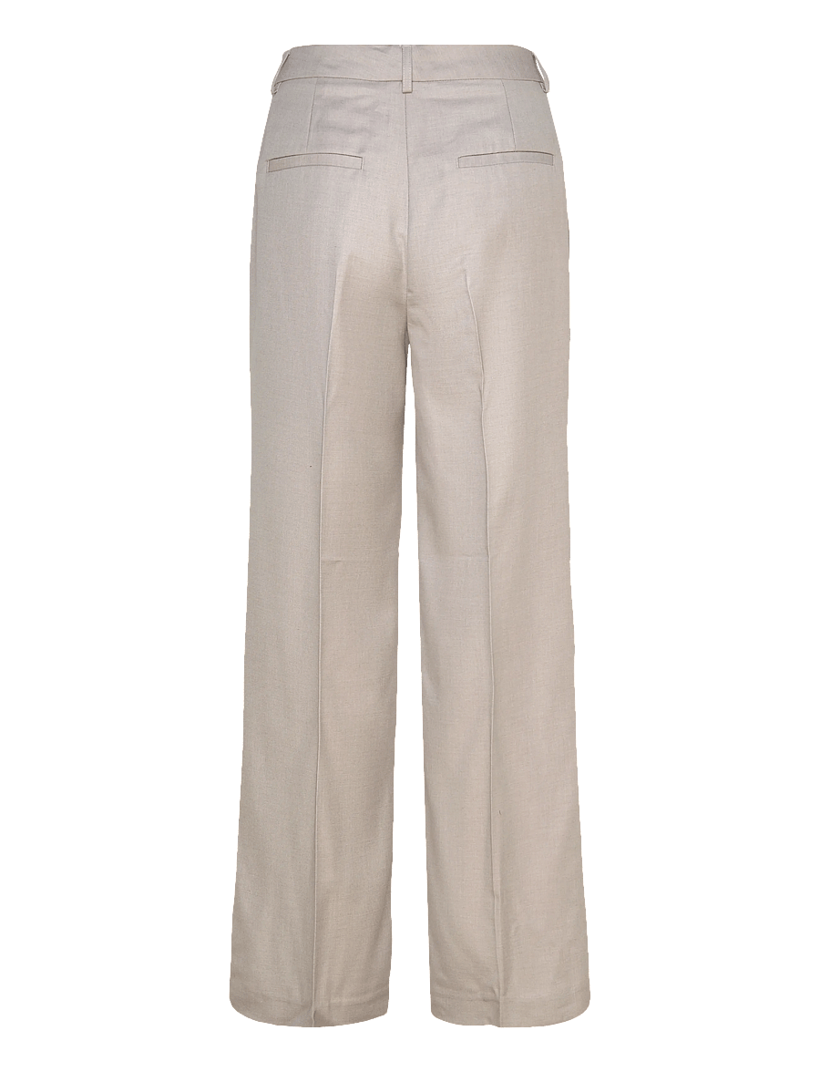 Copenhagen Muse - CMTENNA-PANTS - spodnie proste - light grey melange - 1