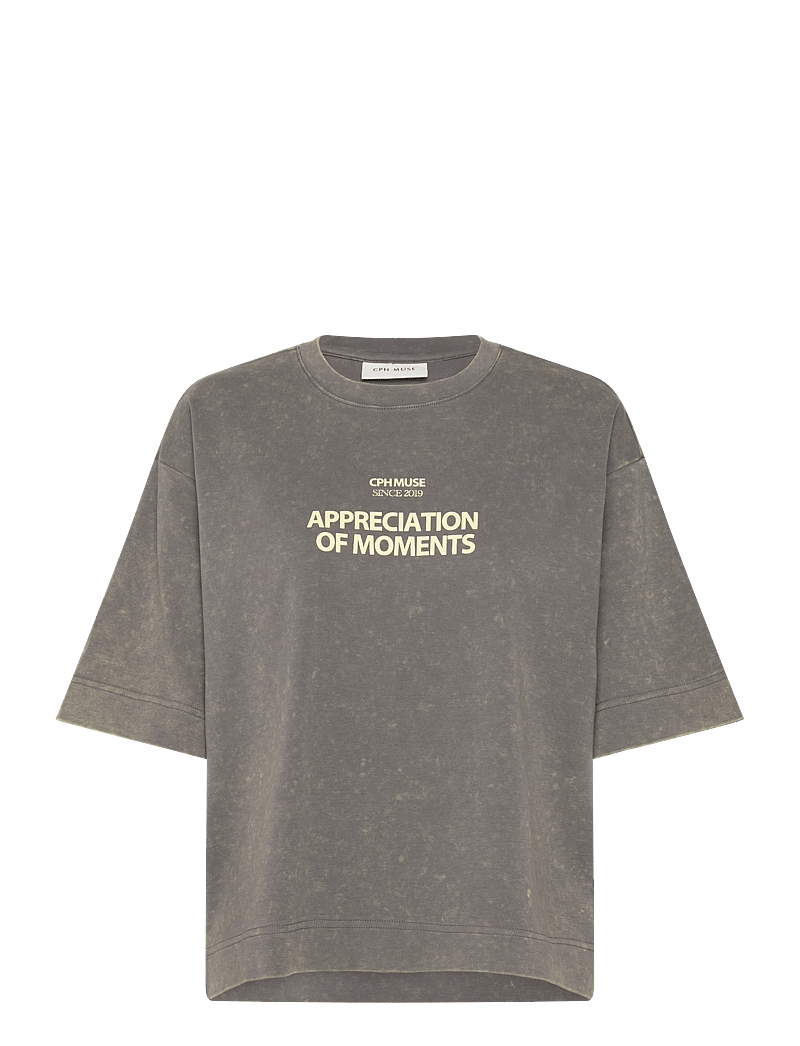 Copenhagen Muse - CMMUSE-TEE - t-särgid - vintage khaki w. frozen dew - 1