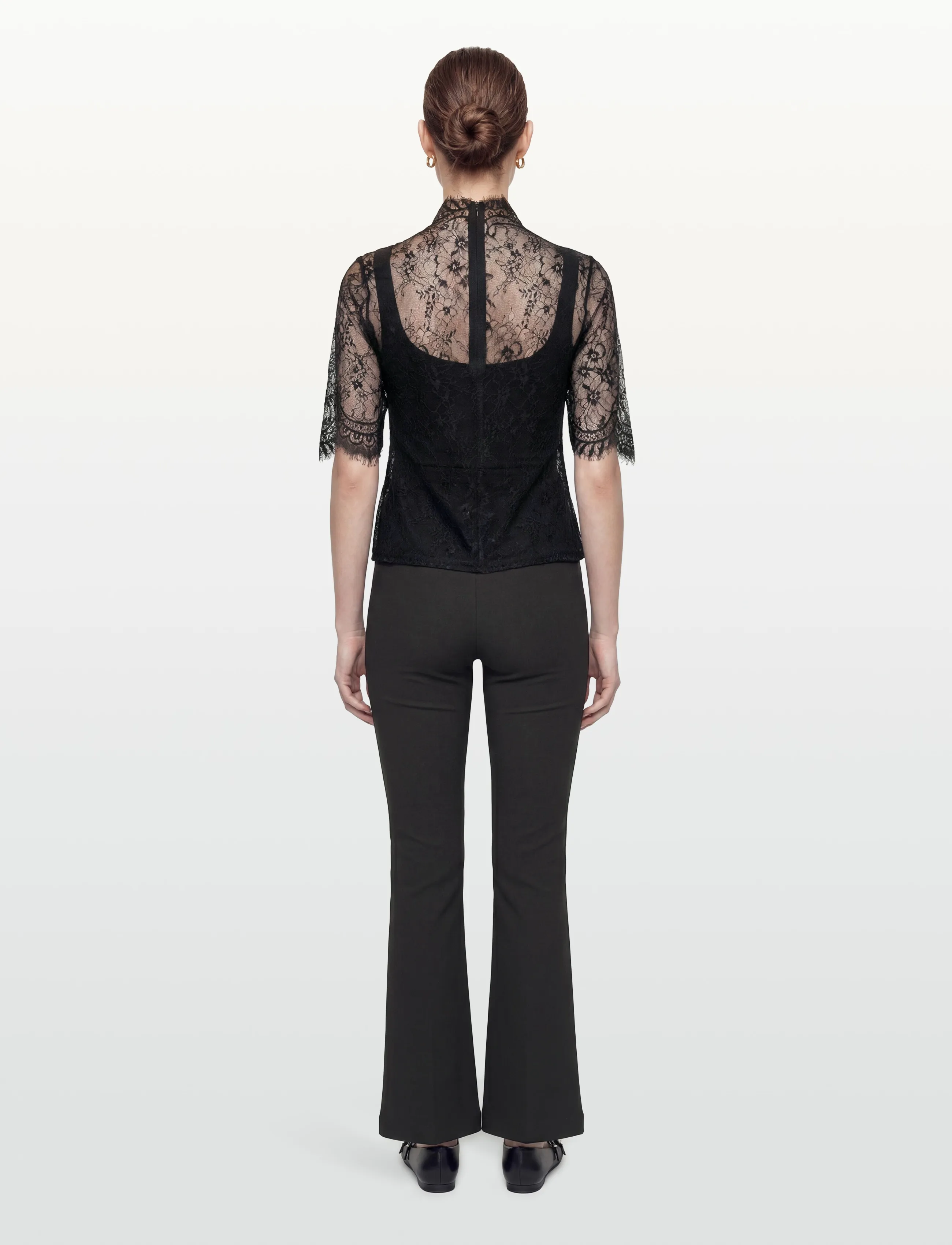 Copenhagen Muse - CMLEA-BLOUSE - short-sleeved blouses - black - 4
