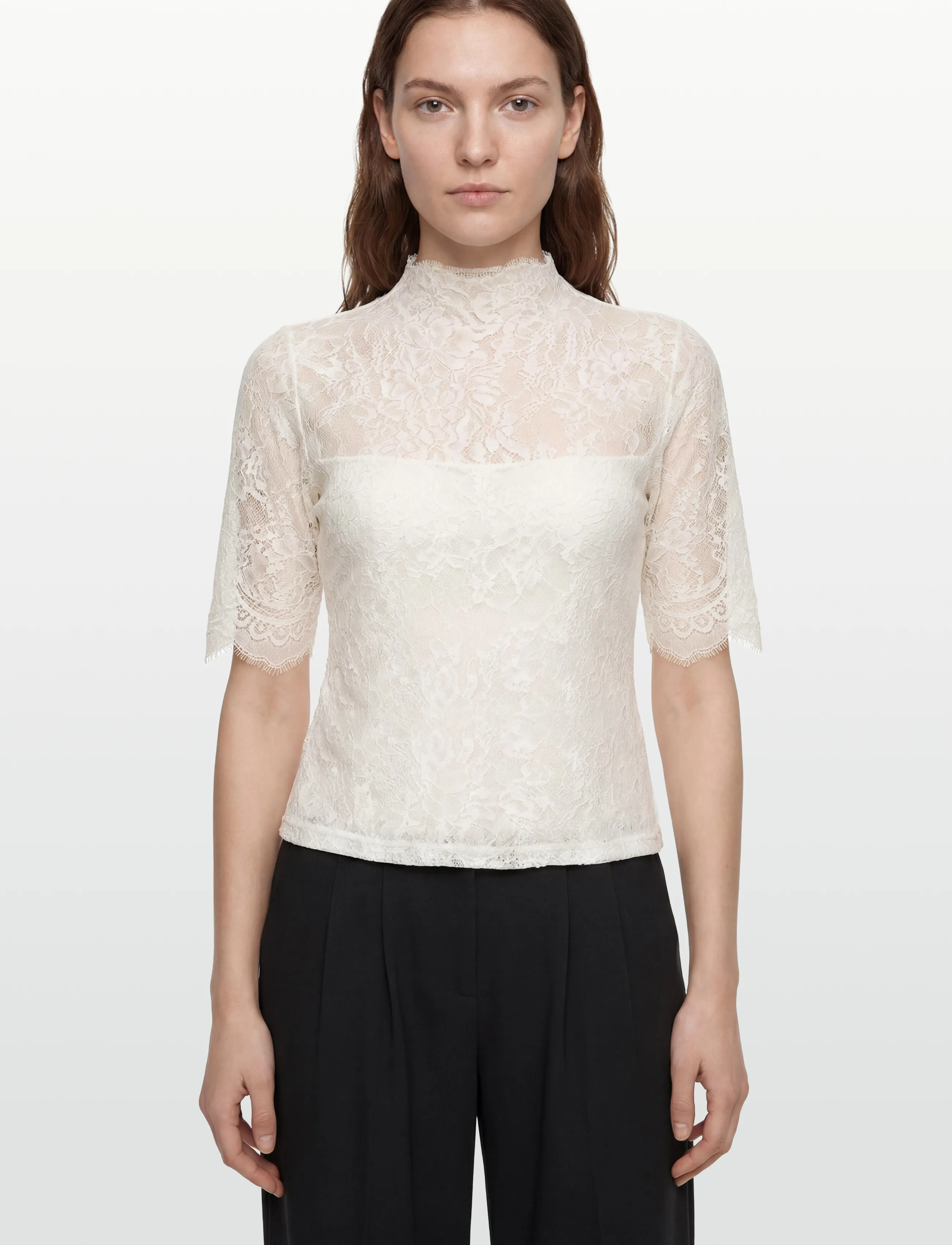 Copenhagen Muse - CMLEA-BLOUSE - kurzämlige blusen - jet stream - 3