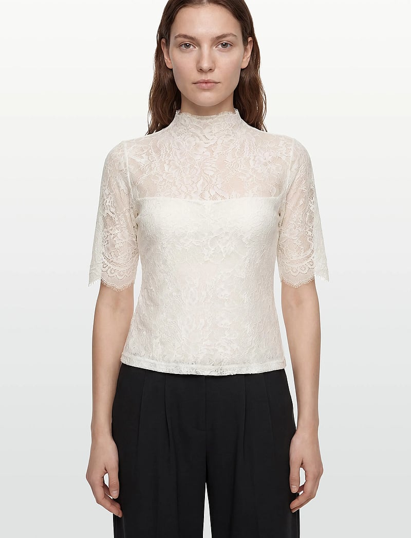 Copenhagen Muse - CMLEA-BLOUSE - kurzämlige blusen - jet stream - 3