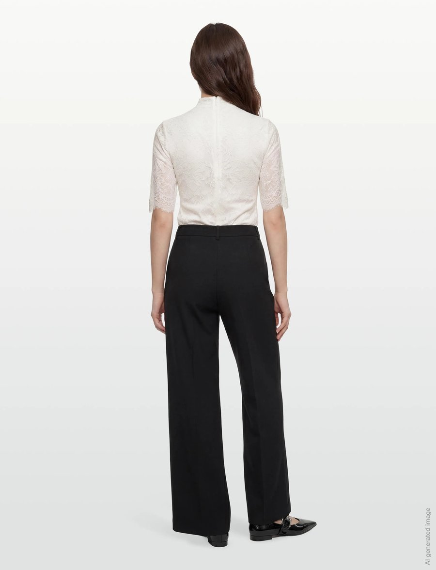 Copenhagen Muse - CMLEA-BLOUSE - kurzämlige blusen - jet stream - 4