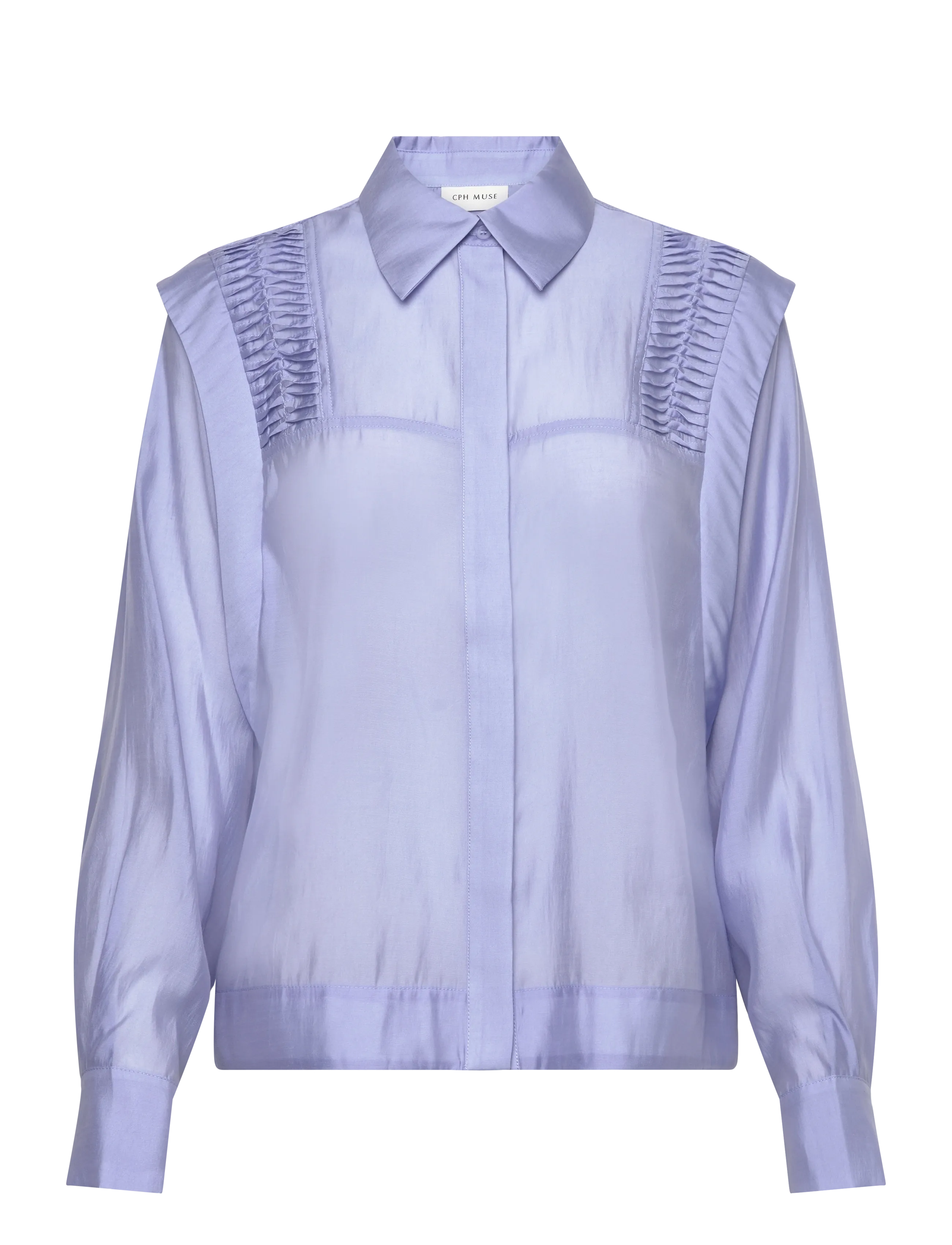 Copenhagen Muse CMMOLLY-SHIRT - Transitional Layering - BLUE HERON / blue