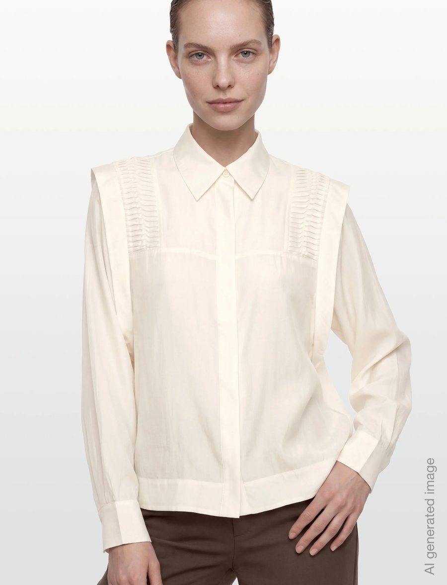 Copenhagen Muse - CMMOLLY-SHIRT - langærmede skjorter - jet stream - 3