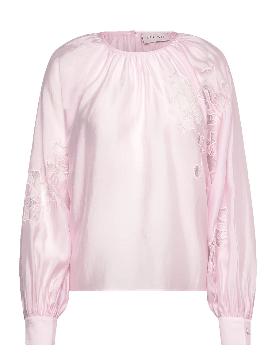 Copenhagen Muse - CMMOLLY-BLOUSE - pikkade varrukatega pluusid - orchid ice - 1