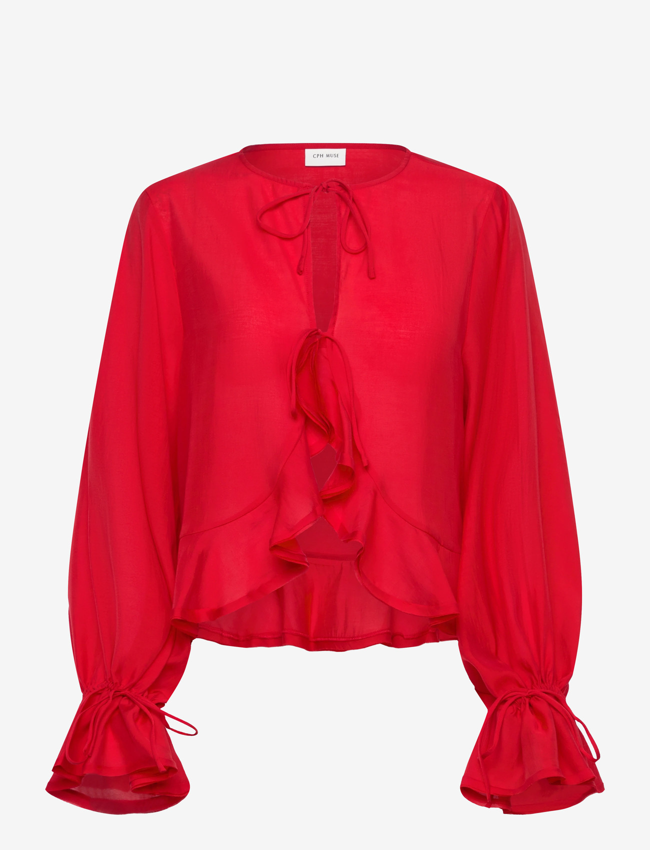Copenhagen Muse - CMMOLLY-SHIRT - langærmede bluser - goji berry - 1