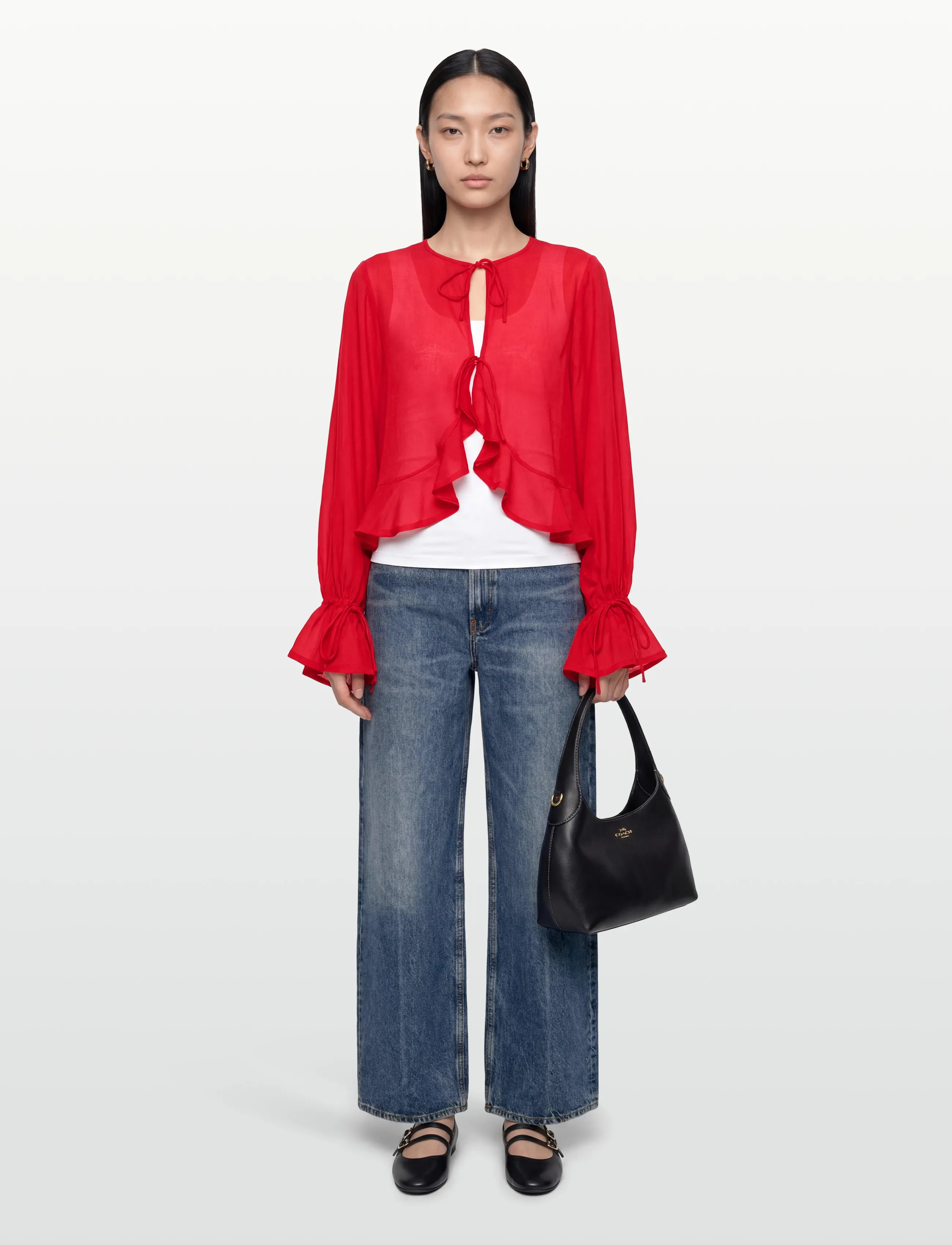 Copenhagen Muse CMMOLLY-SHIRT - Chemisier & Chemises - GOJI BERRY / red