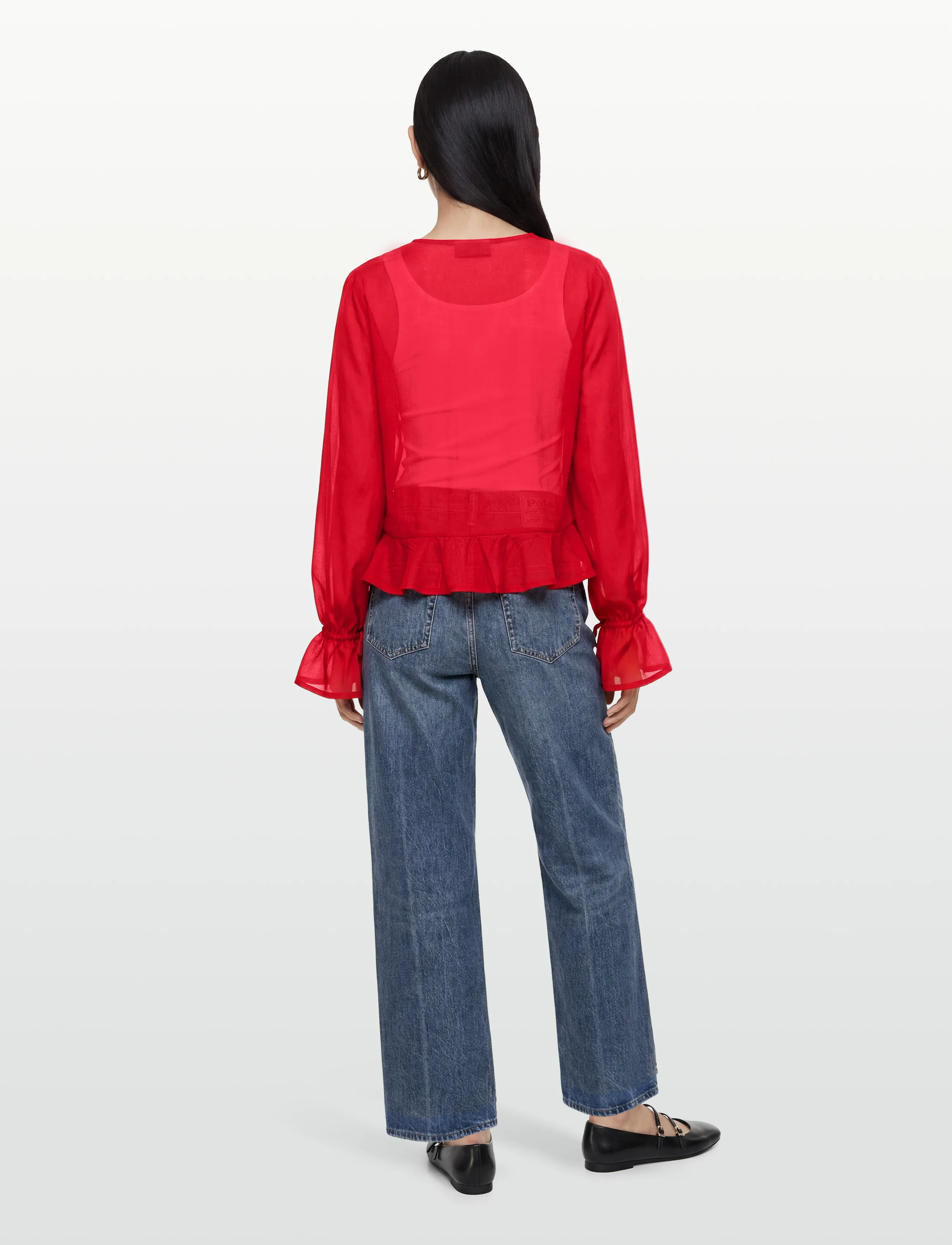 Copenhagen Muse - CMMOLLY-SHIRT - bluzki z długimi rękawami - goji berry - 4
