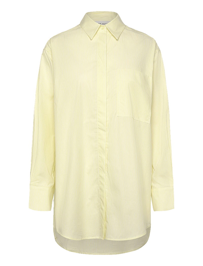 Copenhagen Muse - CMBLAIRE-SHIRT - langärmlige hemden - citron - 1