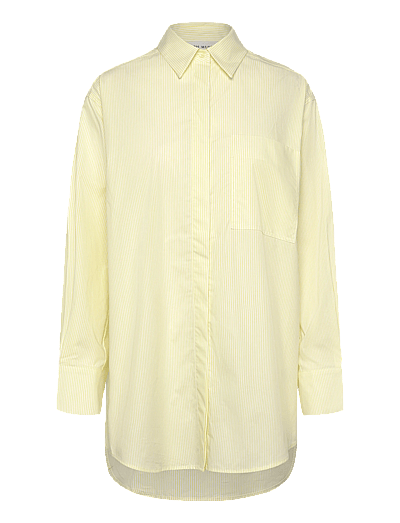 Copenhagen Muse CMBLAIRE-SHIRT - Pikkade varrukatega särgid - CITRON / yellow