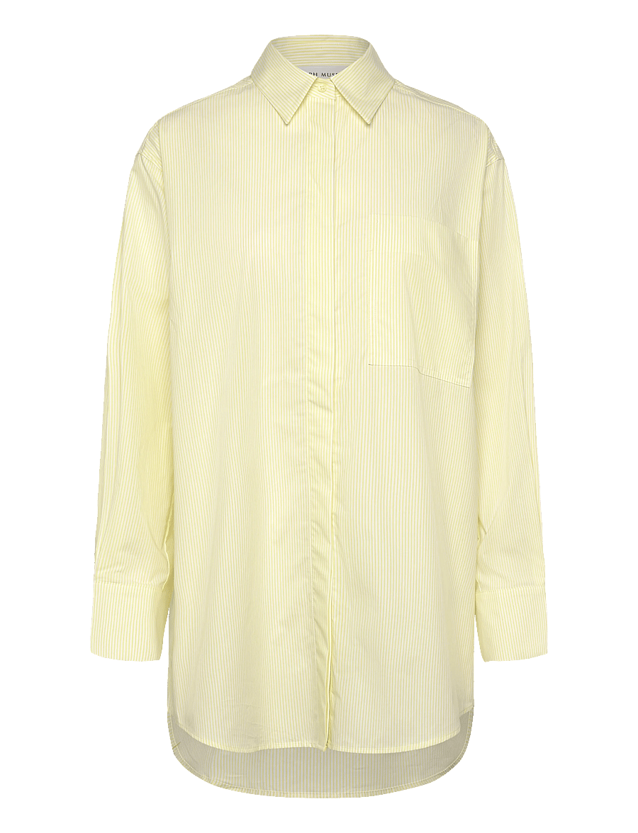 Copenhagen Muse - CMBLAIRE-SHIRT - langärmlige hemden - citron - 1