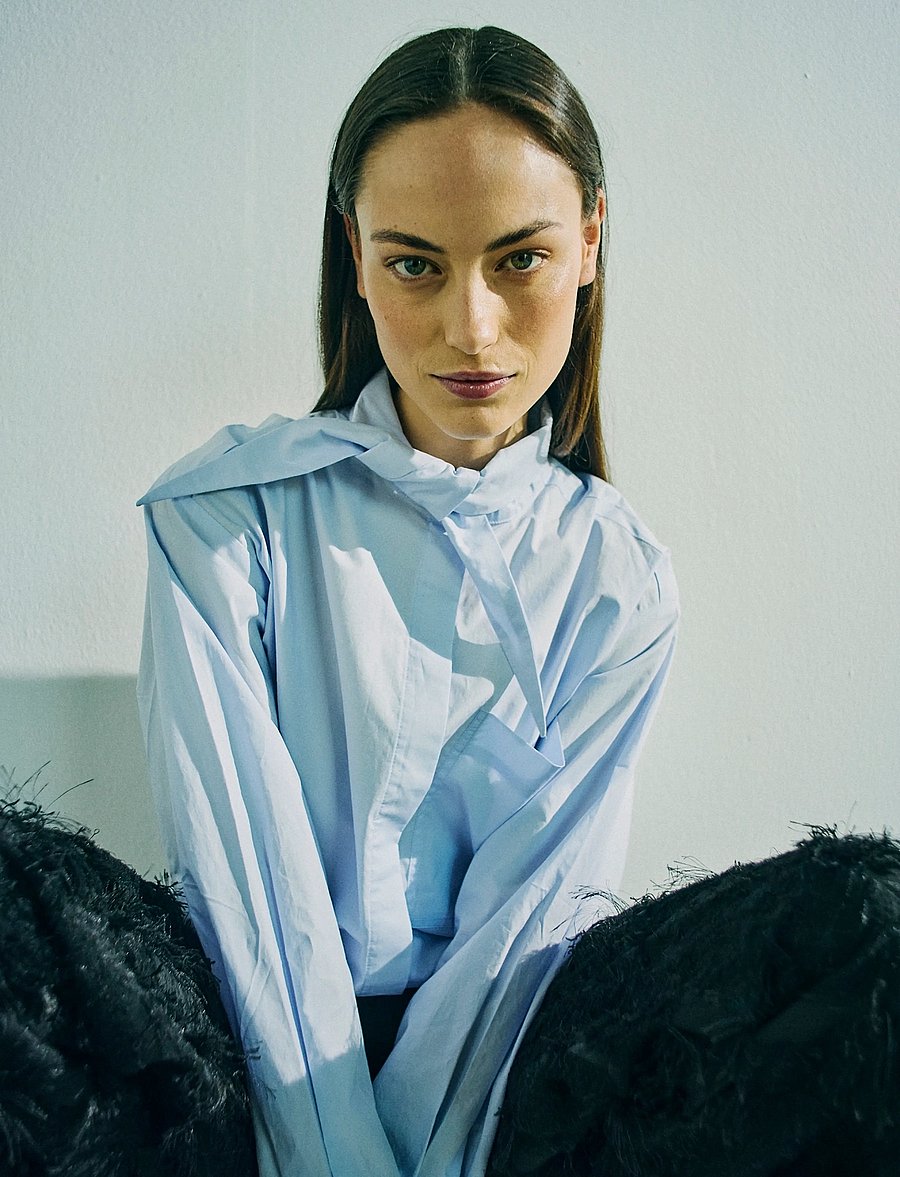 Copenhagen Muse - CMPOPLIN-SHIRT - langärmlige hemden - heather - 0