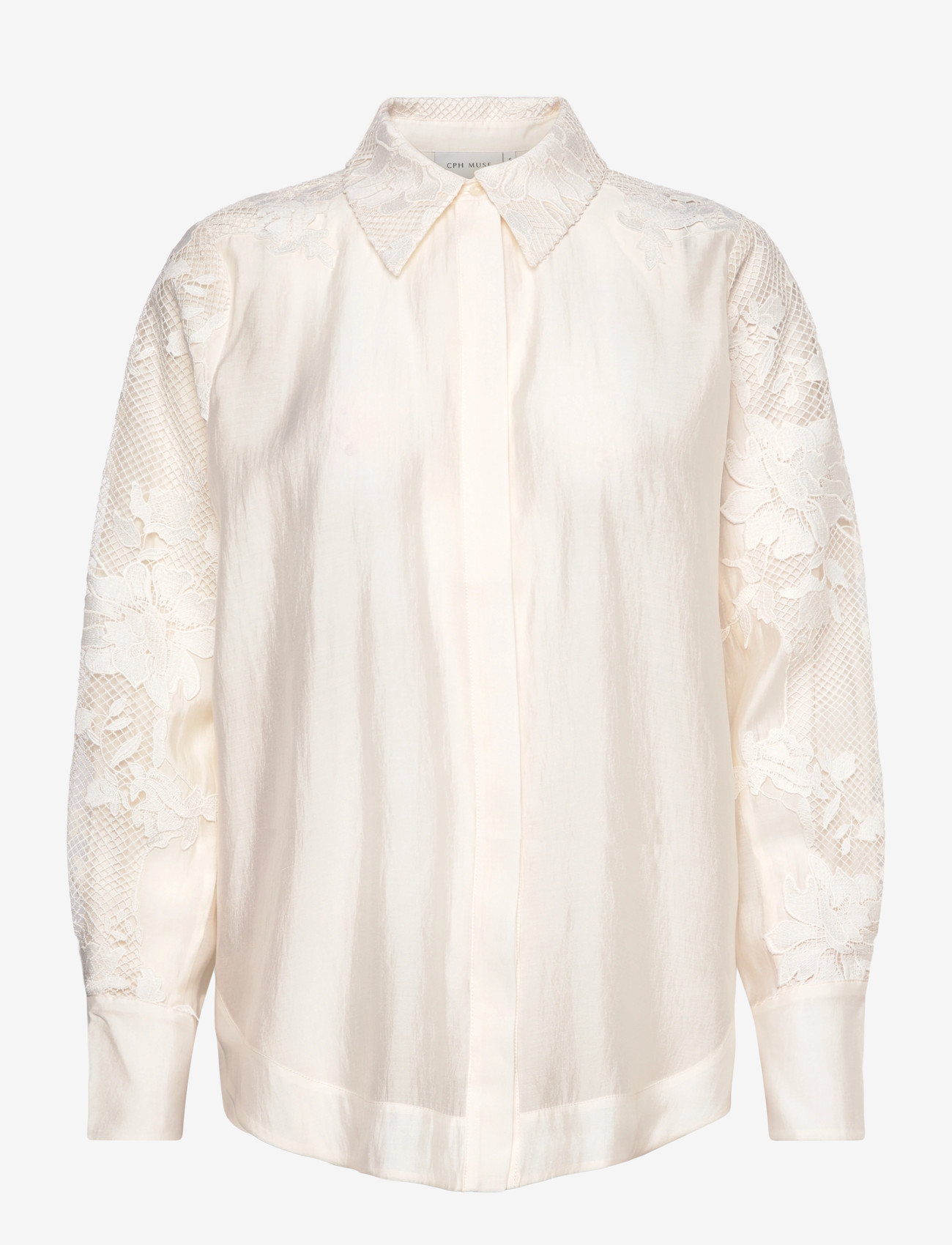 Copenhagen Muse - CMMOLLY-SHIRT - langärmlige hemden - jet stream - 0