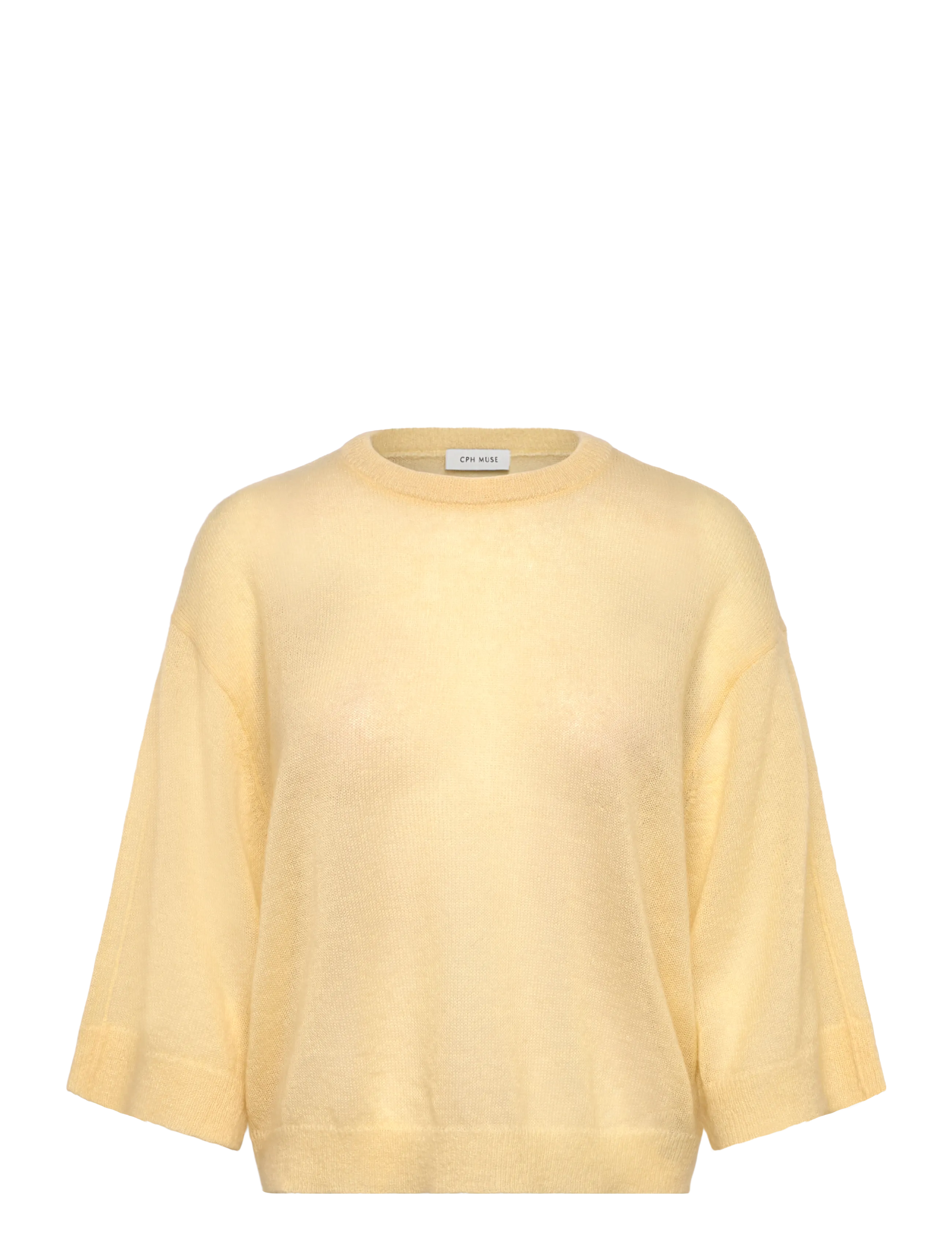 Copenhagen Muse CMKAMMA-PULLOVER - Trøjer - GREEN ESSENCE / yellow