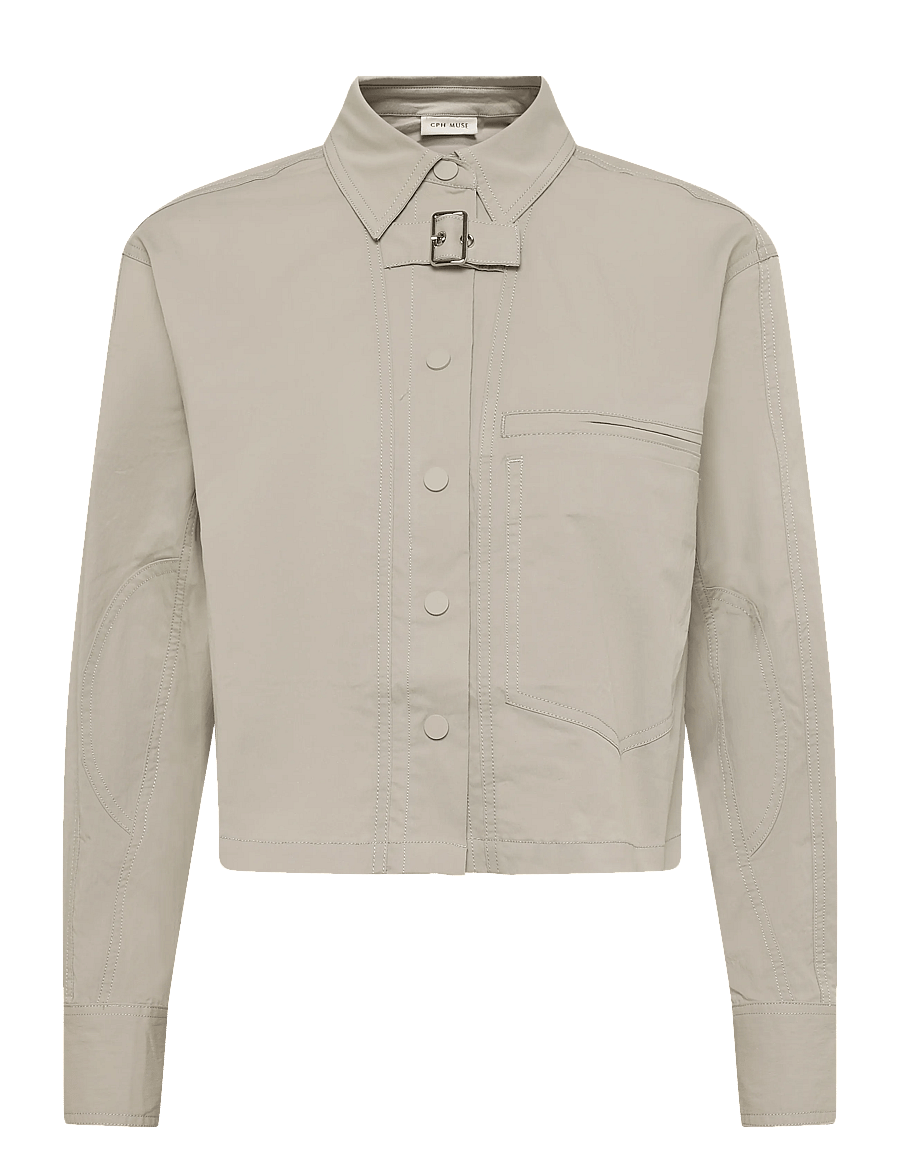 Copenhagen Muse - CMLUCY-SHIRT - långärmade skjortor - dove - 0