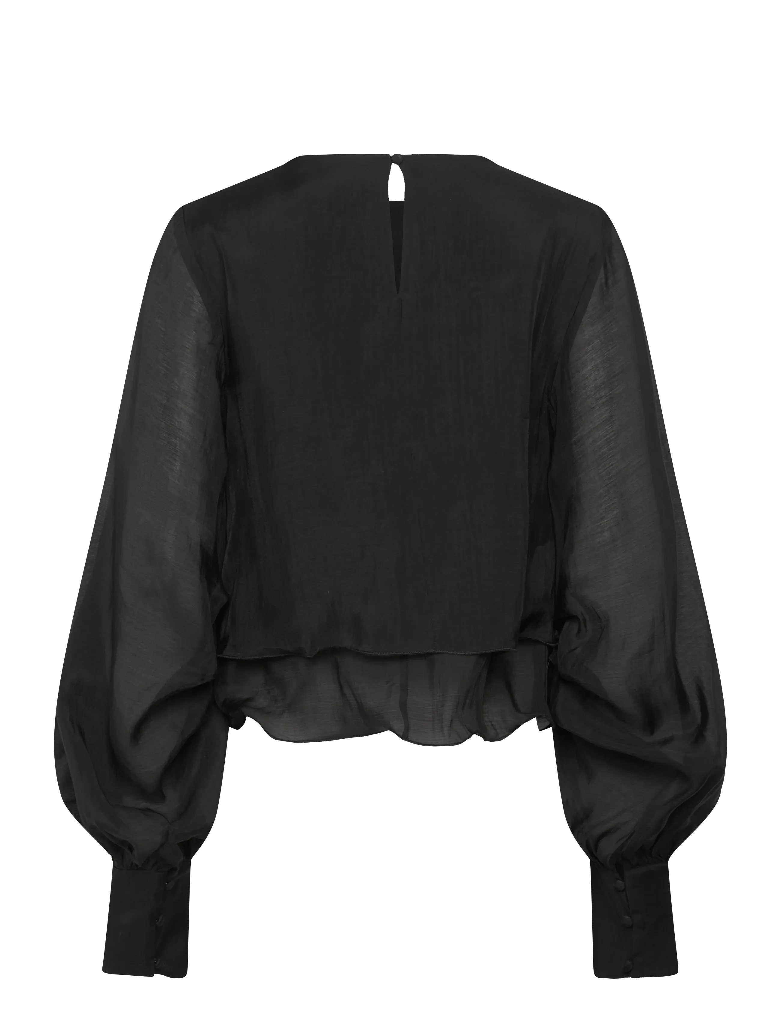 Copenhagen Muse - CMTILLY-BLOUSE - langärmlige blusen - black - 2
