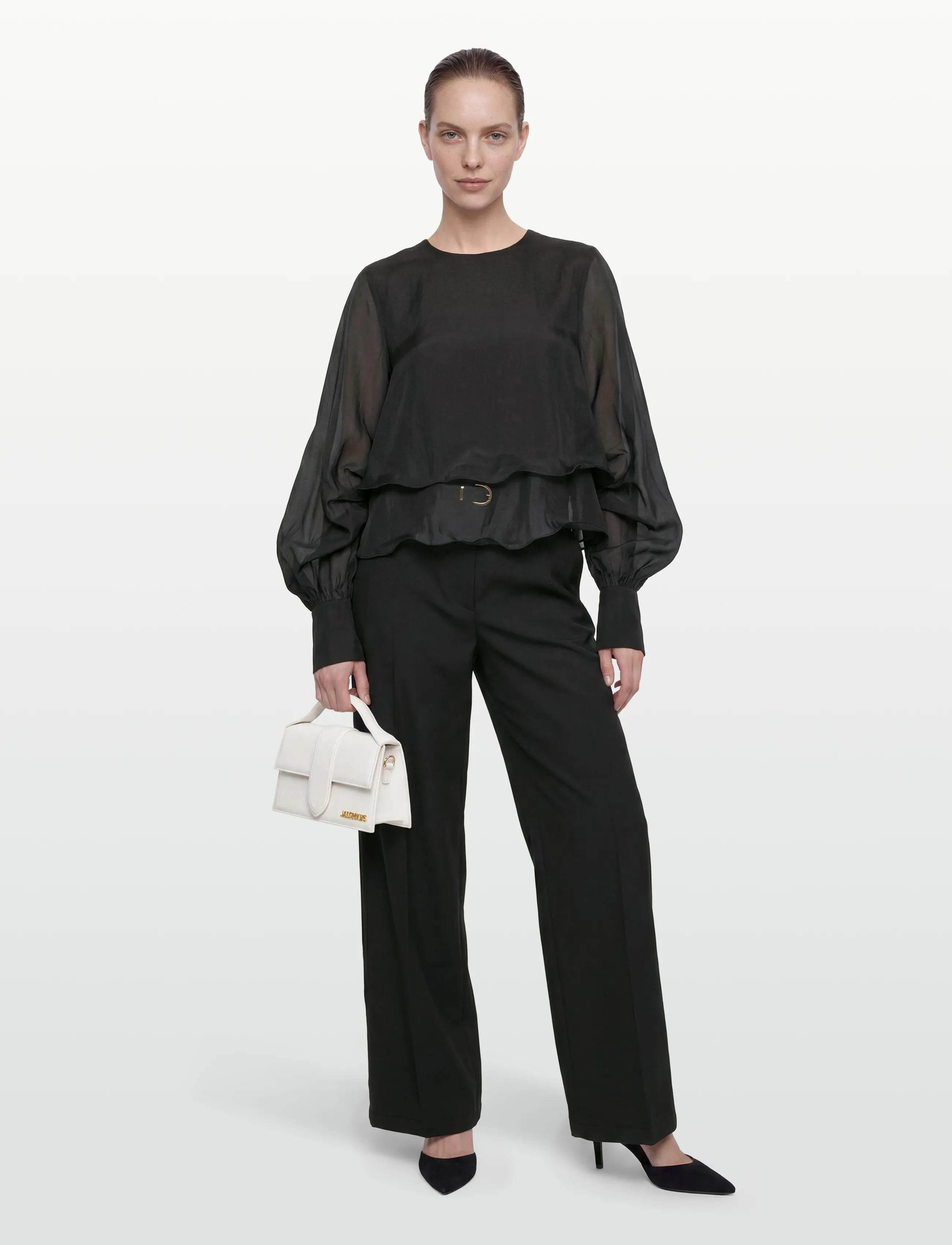 Copenhagen Muse CMTILLY-BLOUSE - Chemisier & Chemises - BLACK / black
