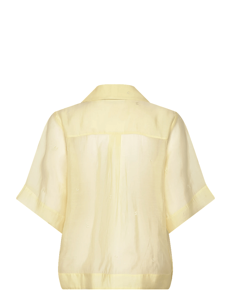 Copenhagen Muse - CMTILLY-SHIRT - kortärmade skjortor - green essence - 1
