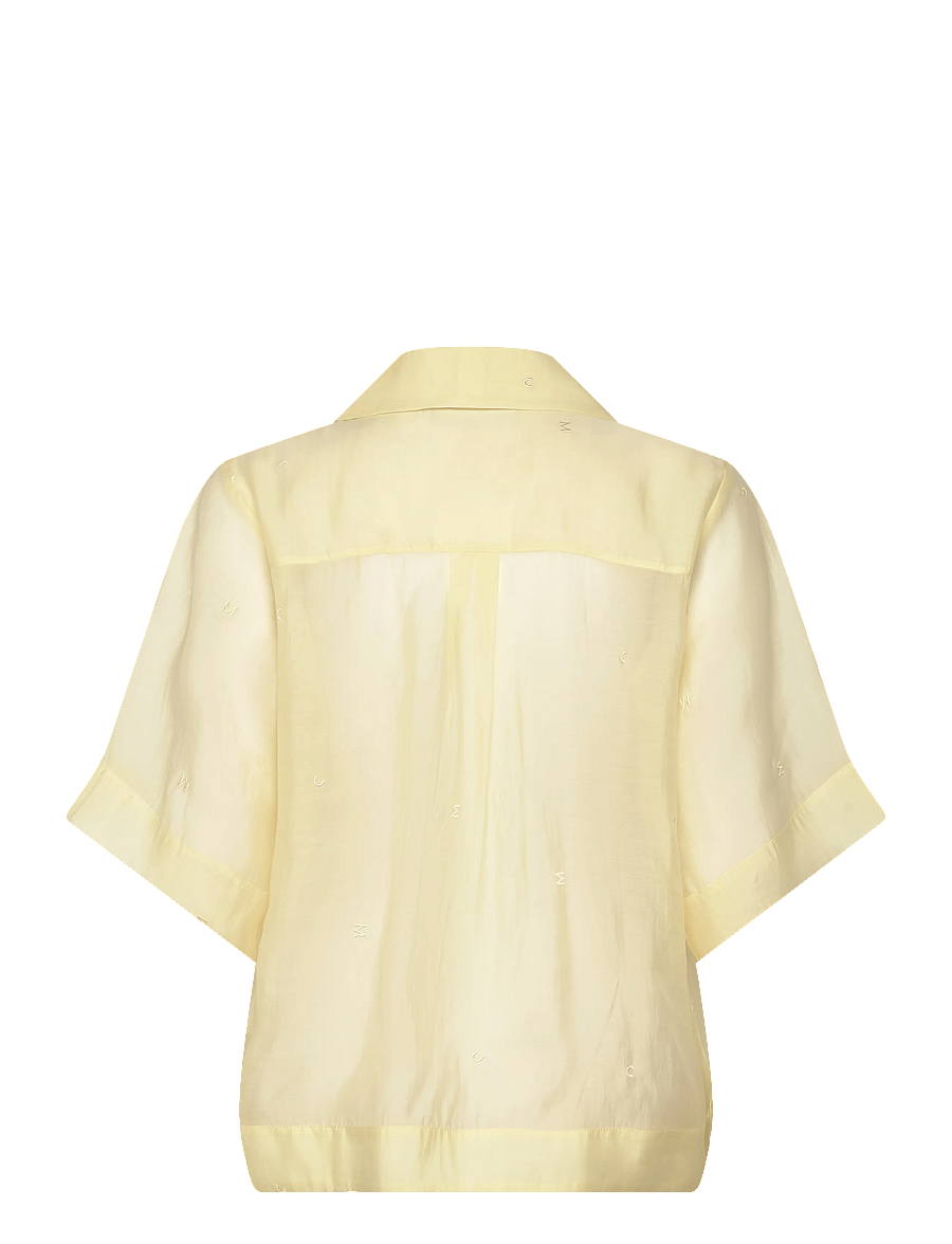 Copenhagen Muse - CMTILLY-SHIRT - lyhythihaiset kauluspaidat - green essence - 1