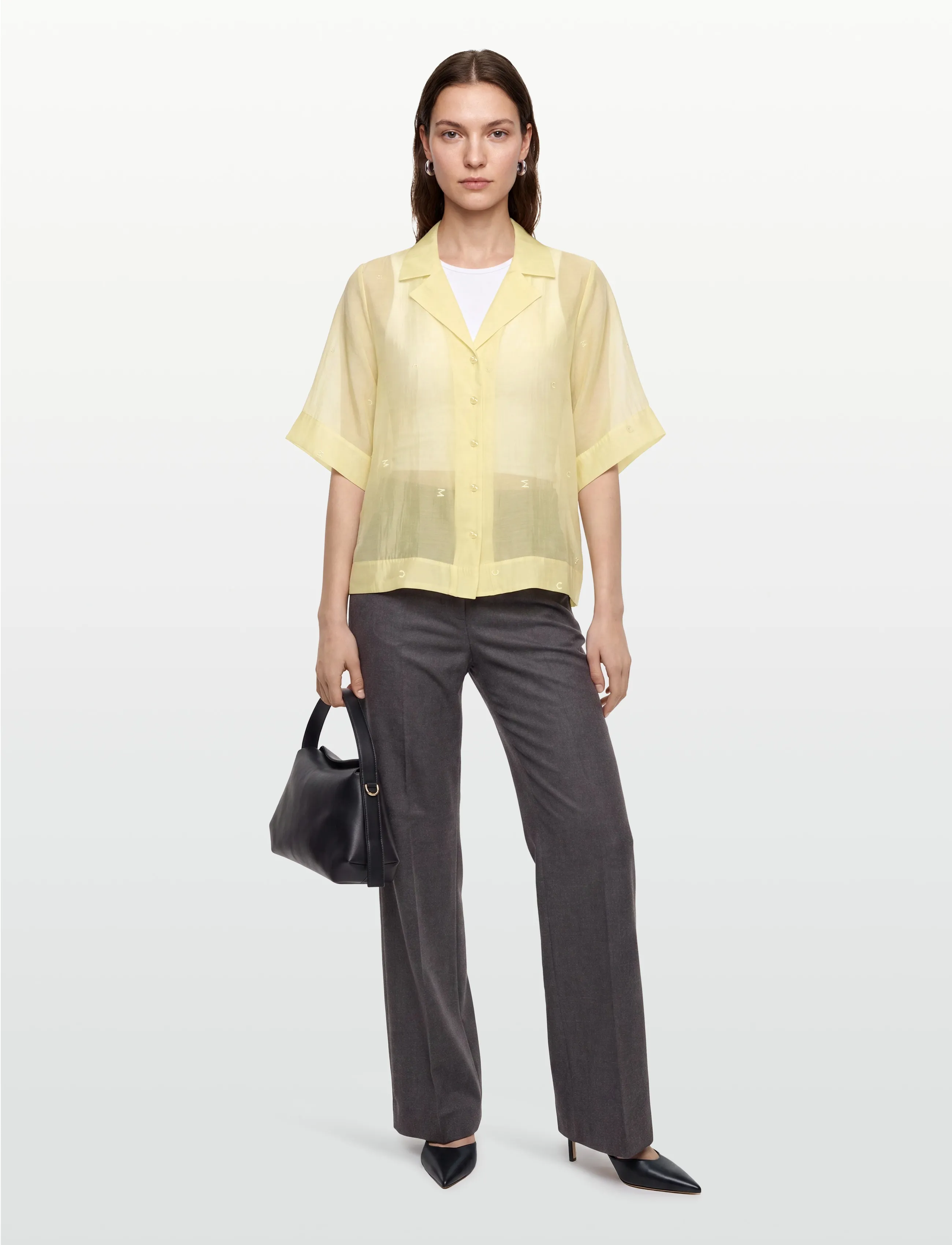 Copenhagen Muse - CMTILLY-SHIRT - kortærmede skjorter - green essence - 0