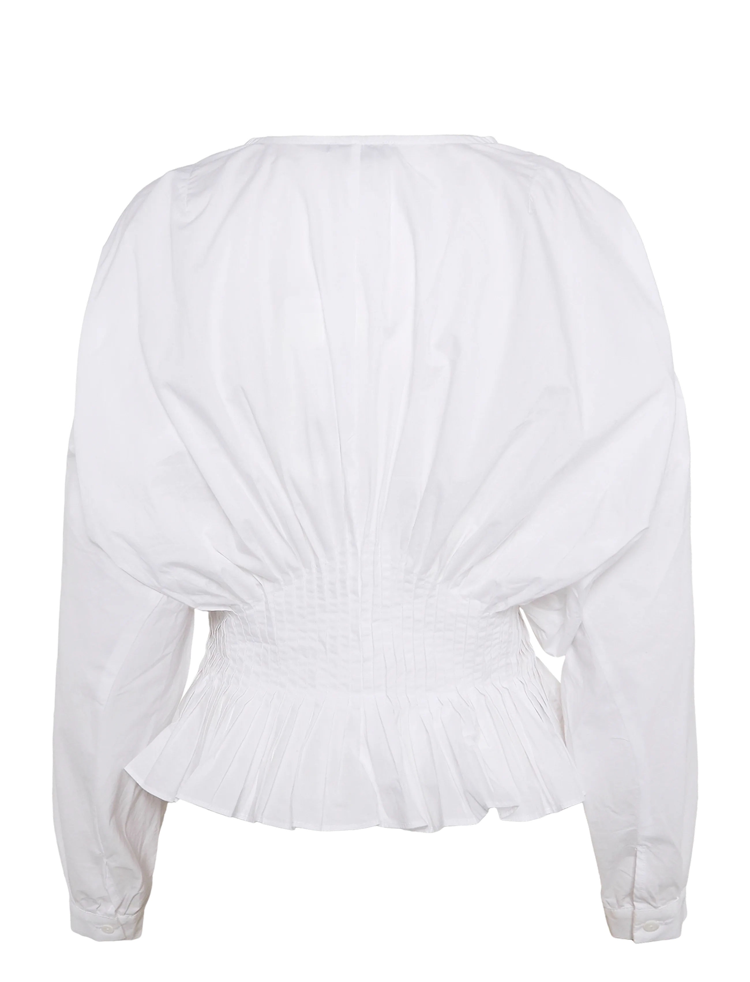 Copenhagen Muse - CMPOPLIN-BLOUSE - langærmede bluser - bright white - 1