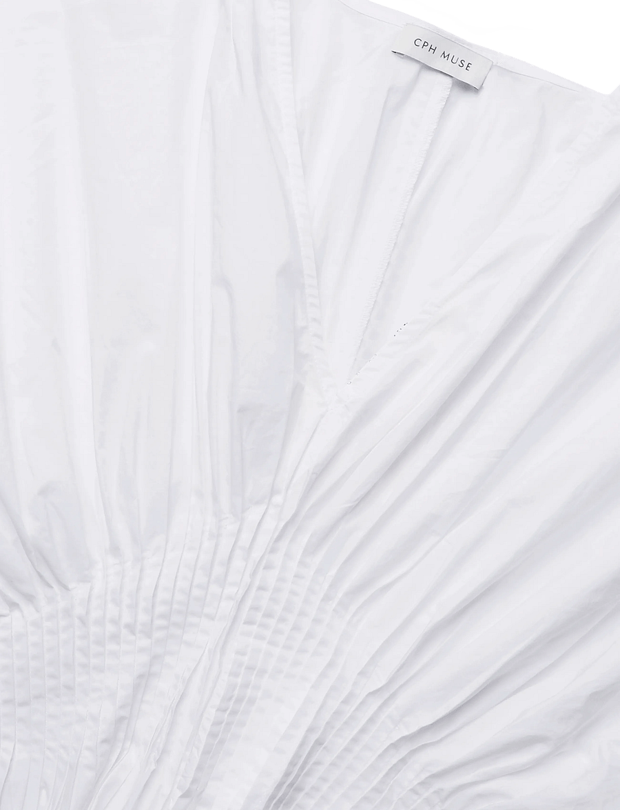 Copenhagen Muse - CMPOPLIN-BLOUSE - langærmede bluser - bright white - 2