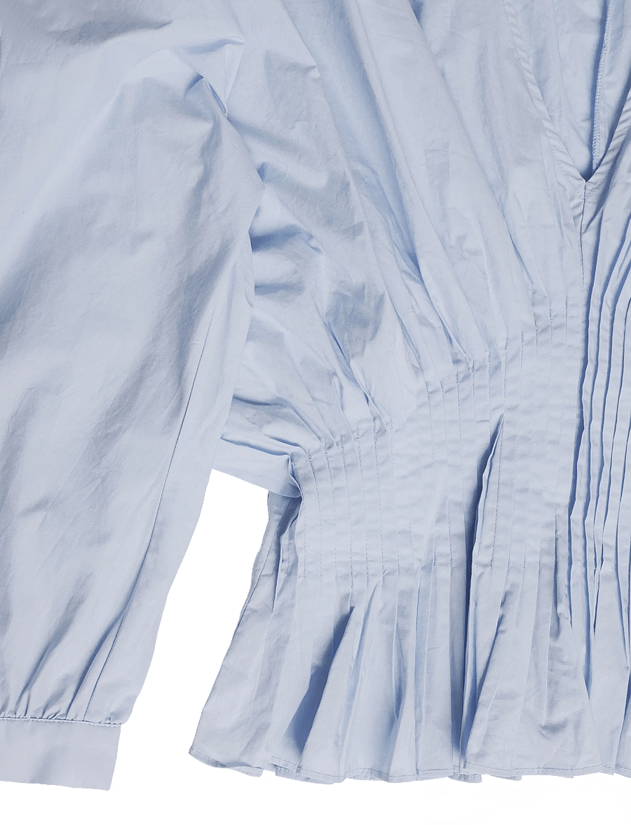 Copenhagen Muse - CMPOPLIN-BLOUSE - långärmade blusar - heather - 2
