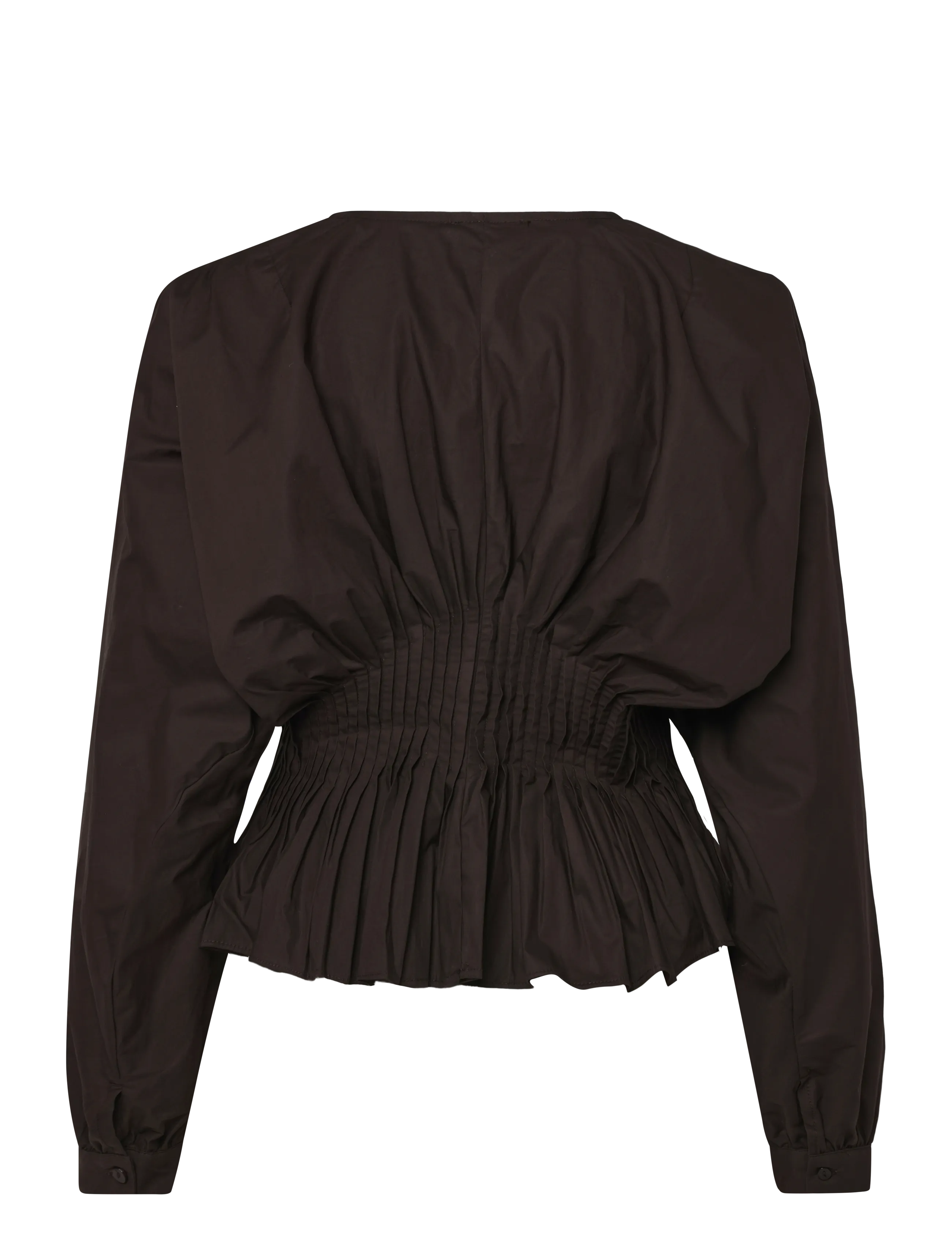 Copenhagen Muse - CMPOPLIN-BLOUSE - pikkade varrukatega pluusid - mulch - 1