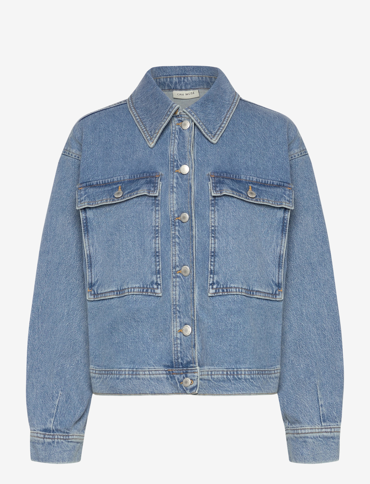 Copenhagen Muse - CMANOUK-JACKET - ytterkläder - light blue denim - 1